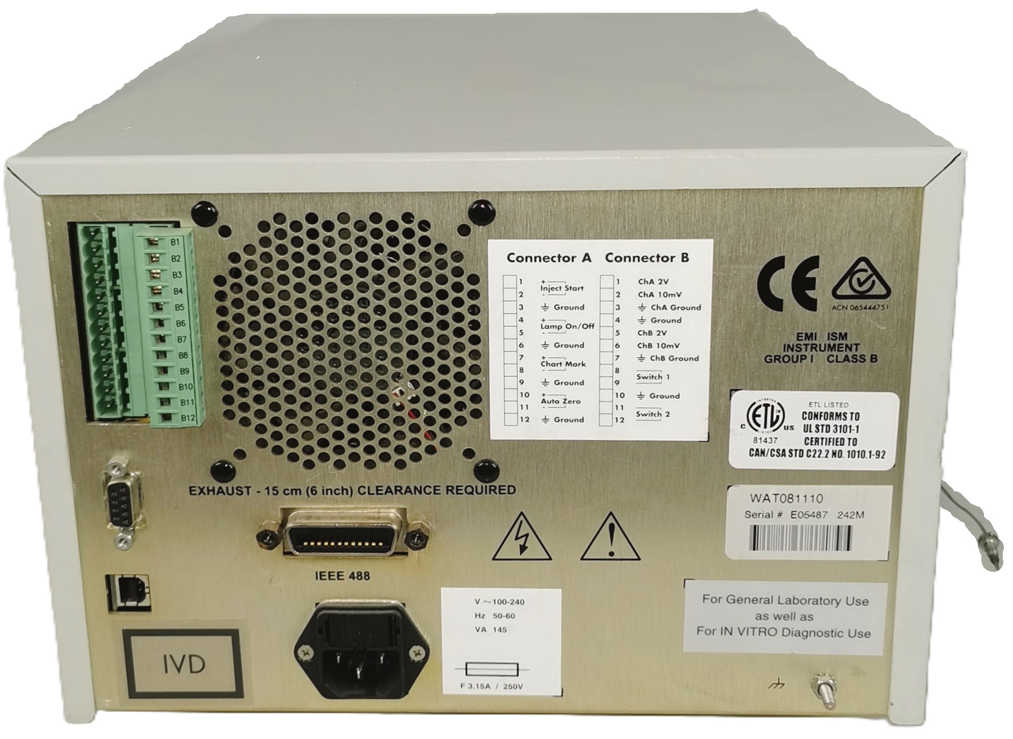 Used Waters UV-Visible HPLC System