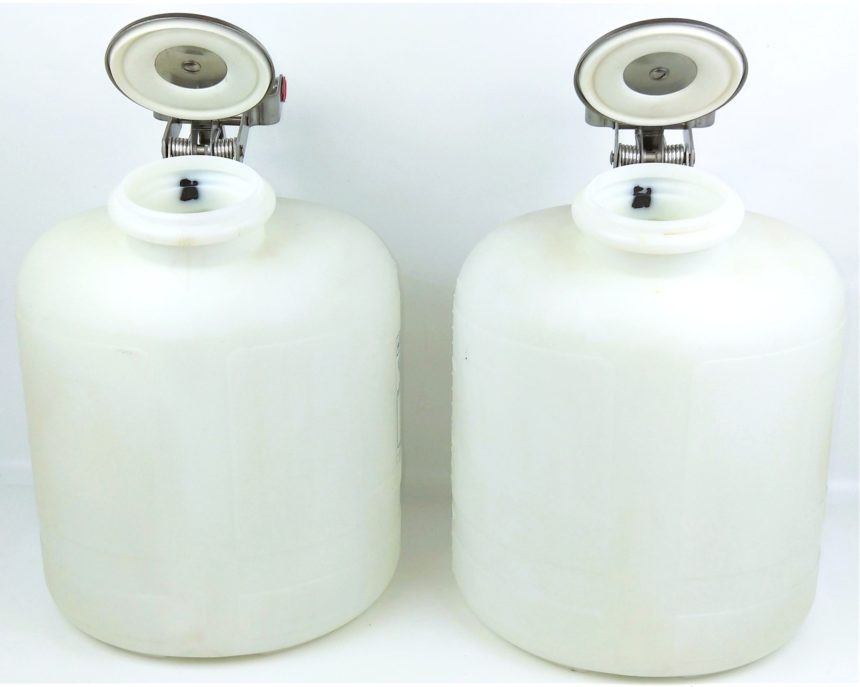 Used Justrite 12765 Self-Closing Wide Mouth Safety Container - 19L (5 Gallon)