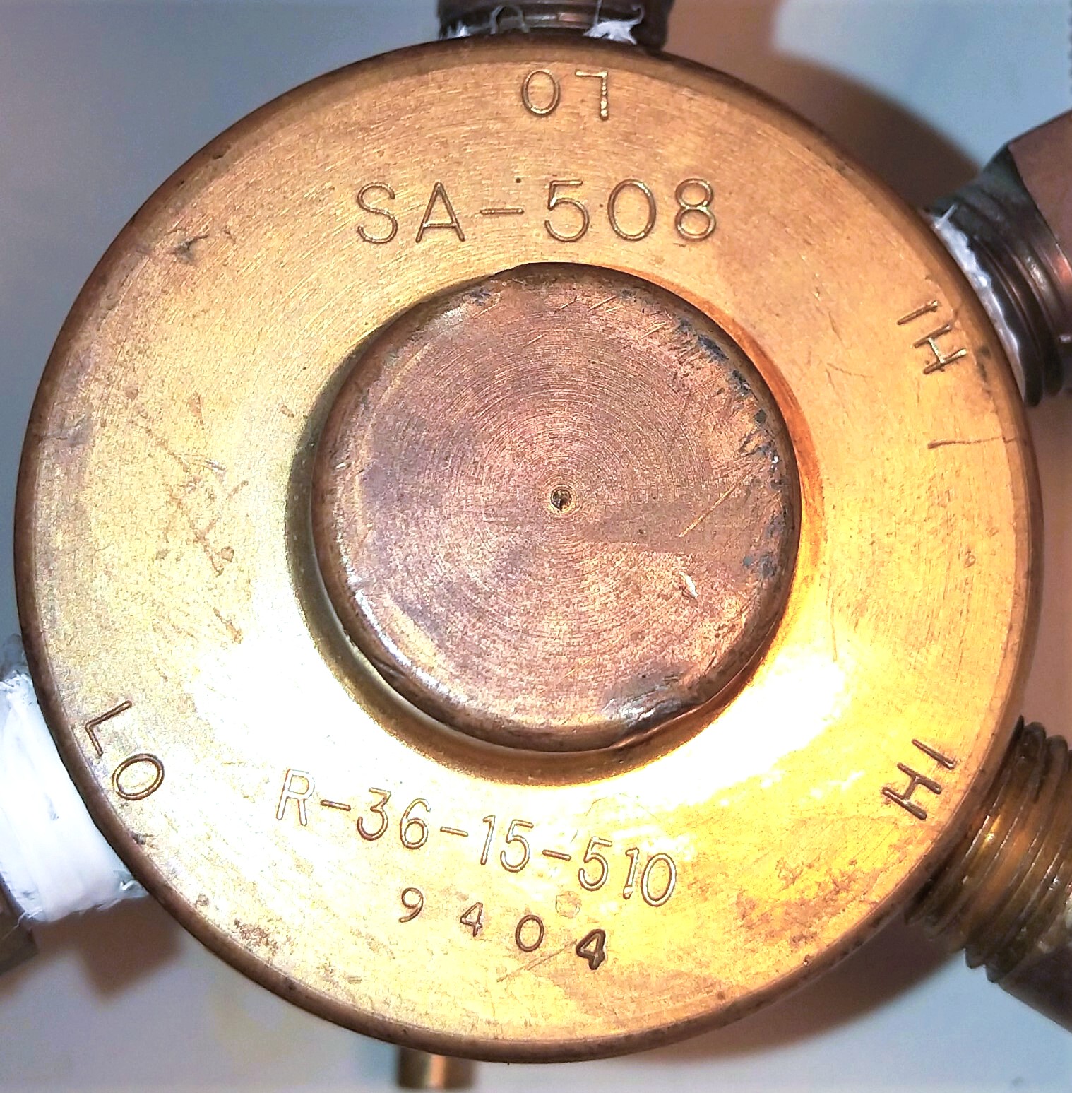 Used Prest-O-Lite R-36-15-510 Acetylene Regulator (CGA 510)