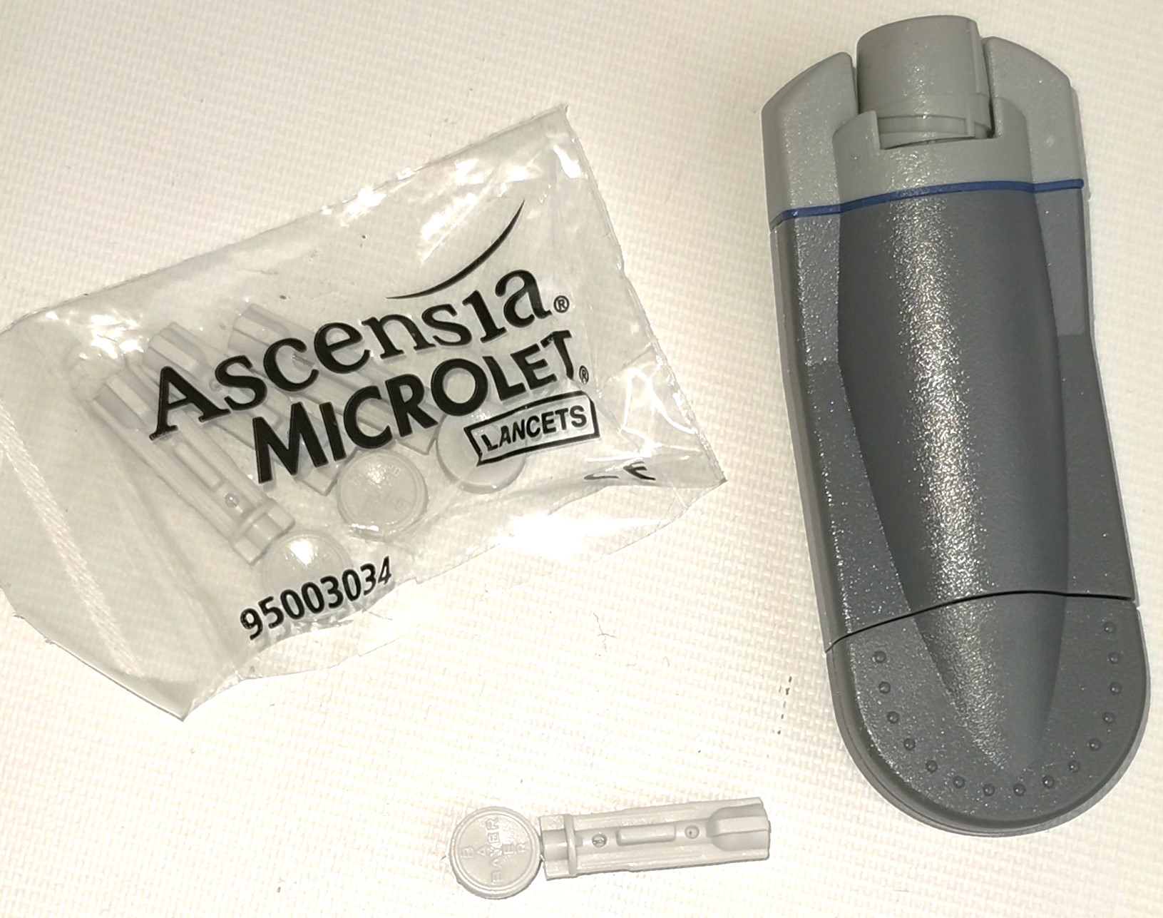 Used Bayer Ascensia Contour Blood Glucose Meter