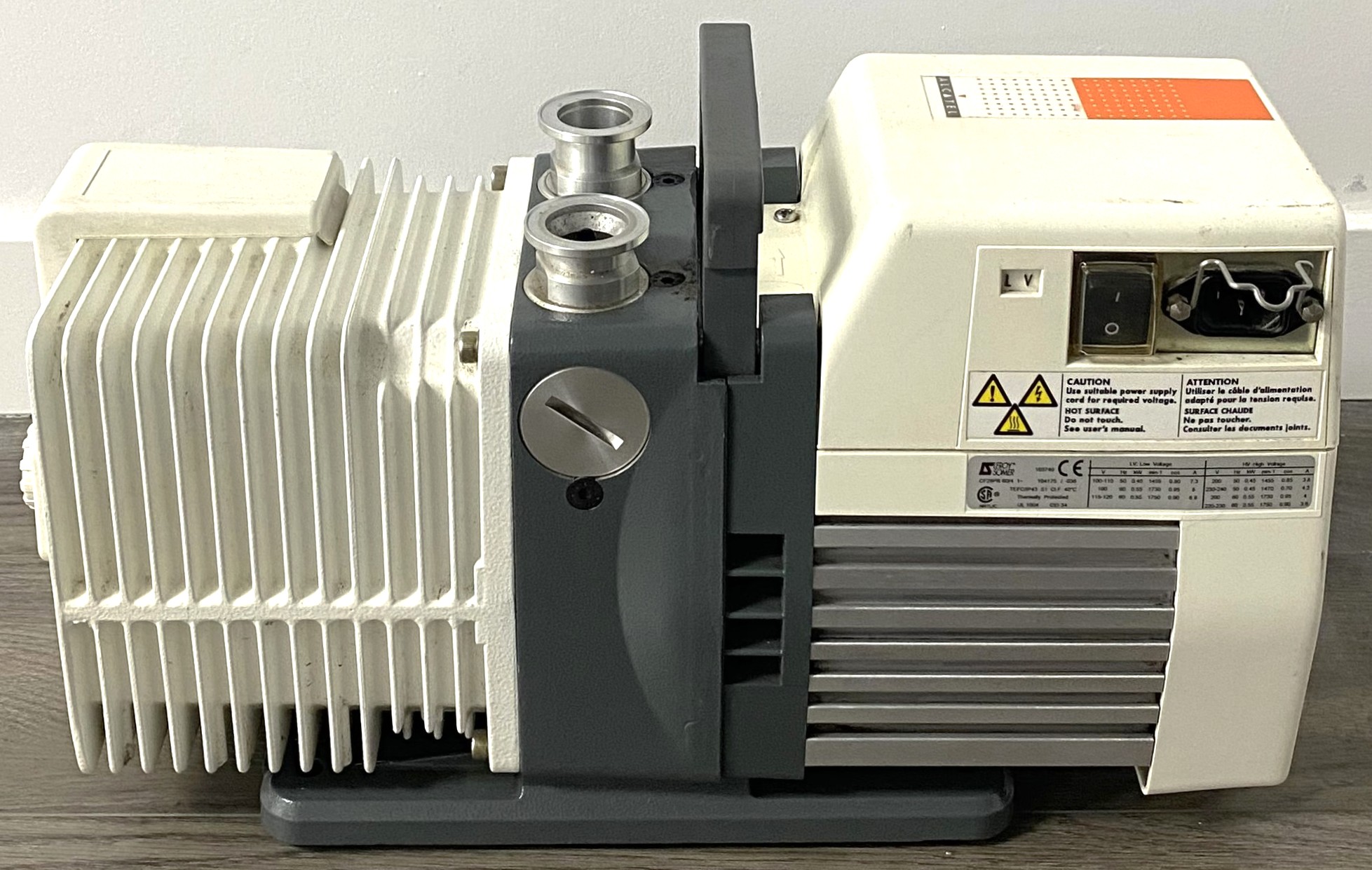 Used Alcatel 2005 SD Rotary Vacuum Pump (3.8cfm)