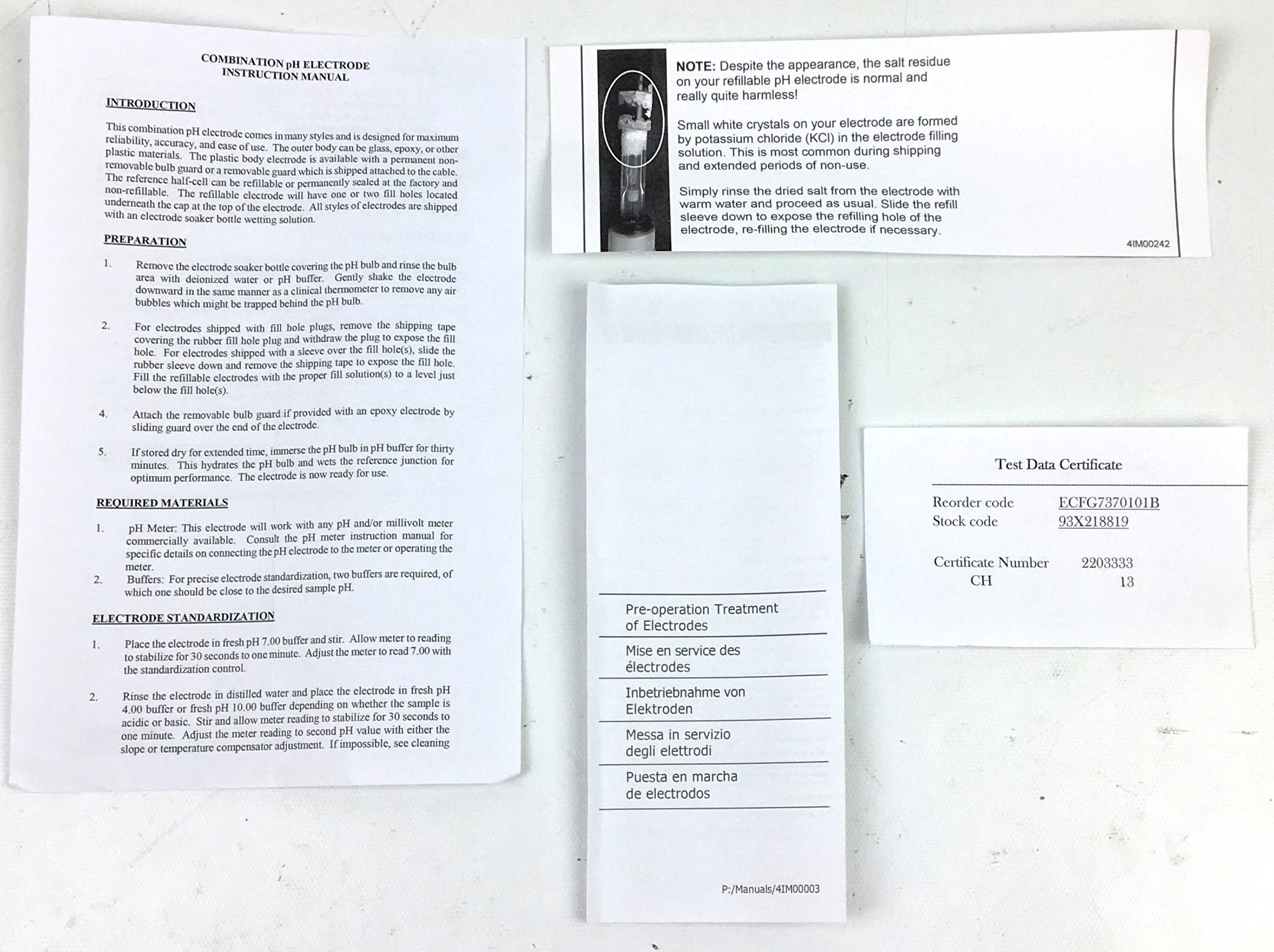 New Open Box Oakton PH 2700 pH Meter with Electrode and ATC Probe