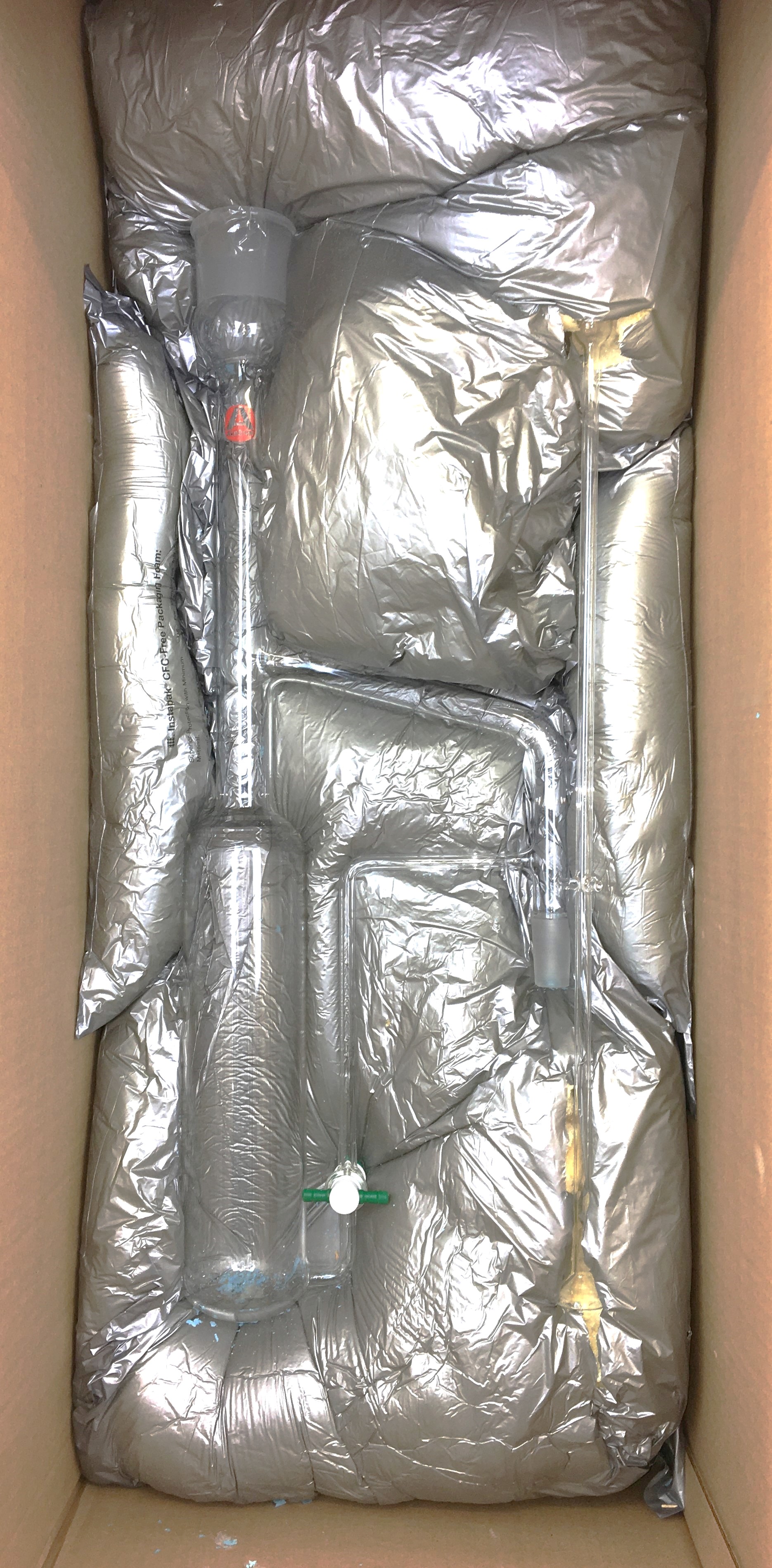 Used Aldrich Modified Convertible Liquid-Liquid Continuous 1000mL Extractor