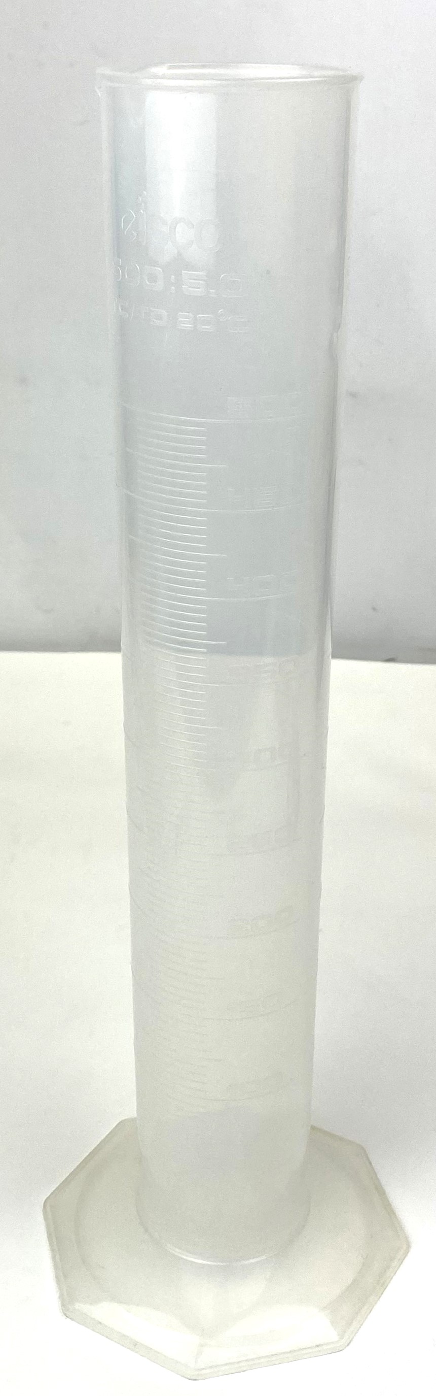 Used Nalgene 3662-0500 (and Equivalent) Plastic Graduated Cylinder - 500mL