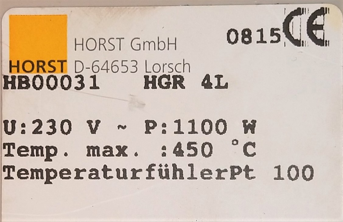 Used Moeller xPole Distillation Breaker System with Horst HGR4L Heating Mantle (4000mL)