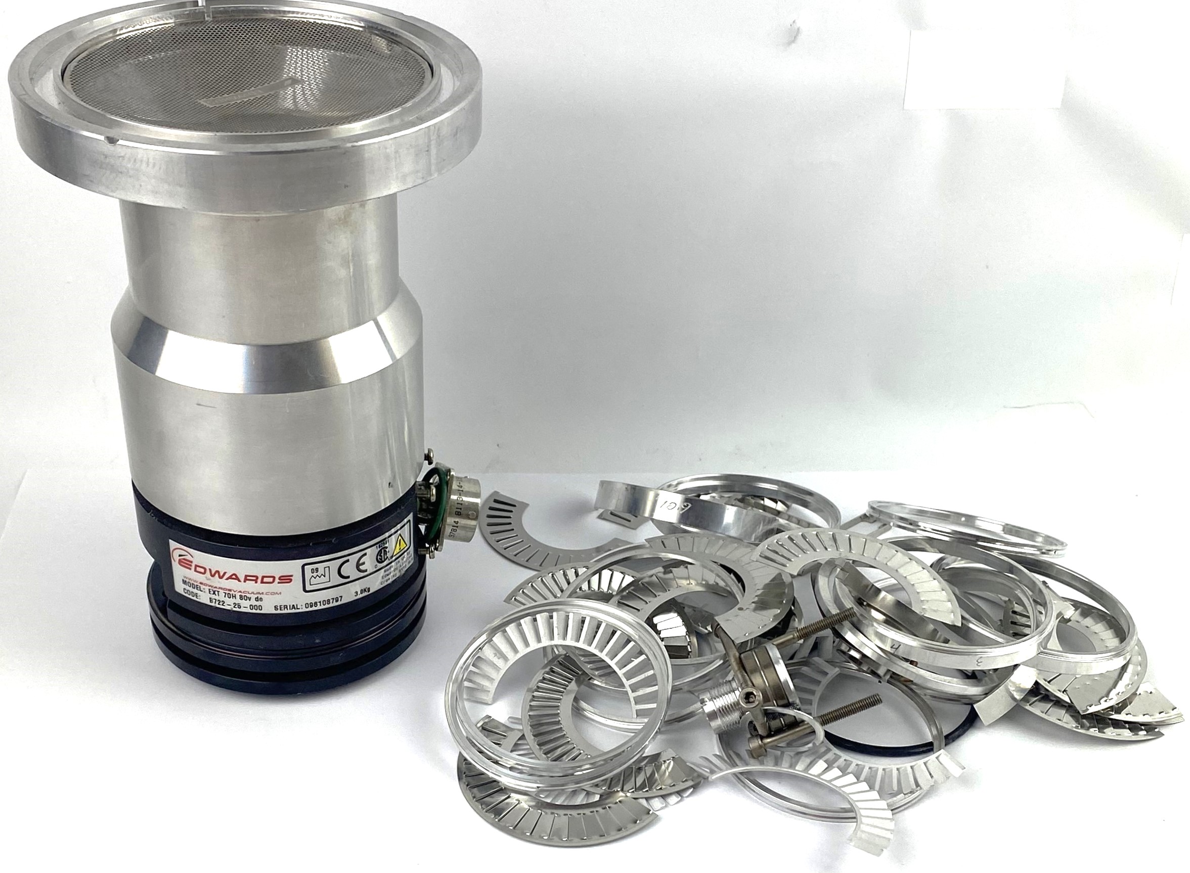 As is Edwards EXT 70H Turbomolecular Drag Pump