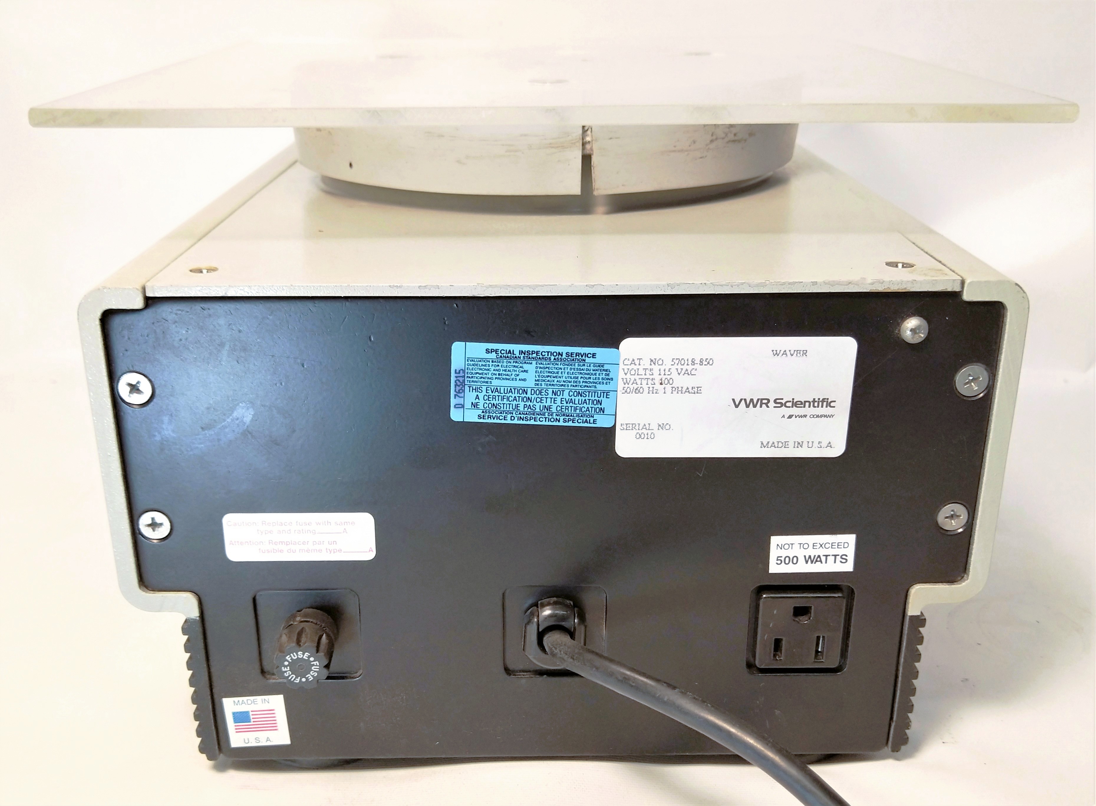 Used VWR "The Waver" 57018-850 Orbital Shaker