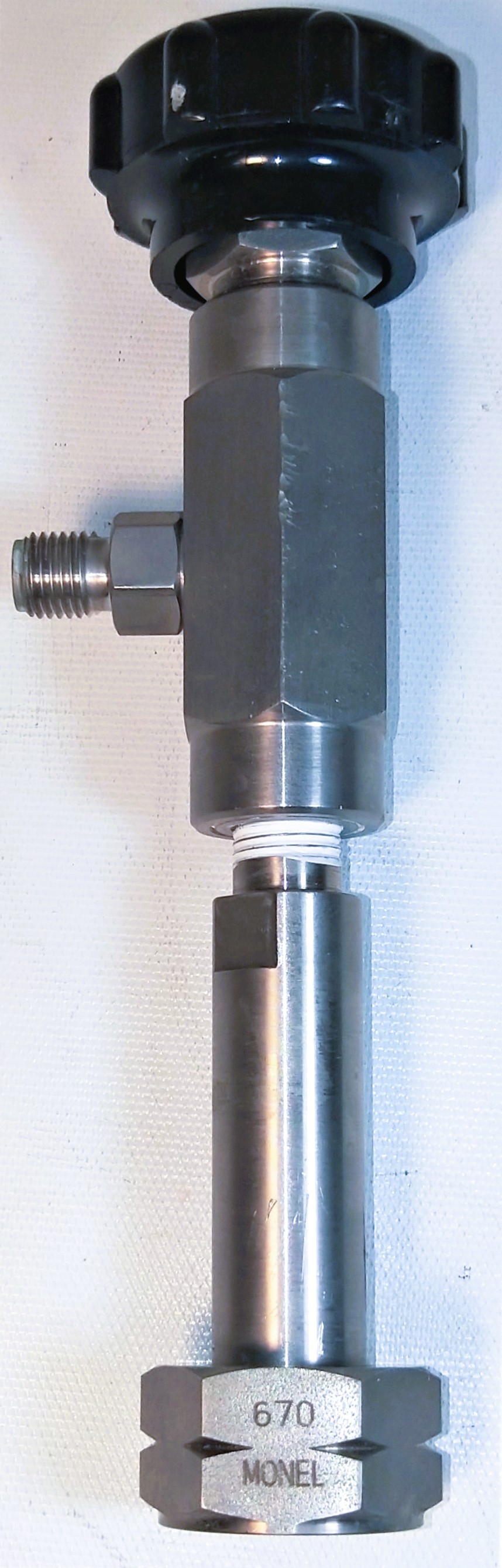 Used Airgas Monel 8550T-670 Flow Control Valve