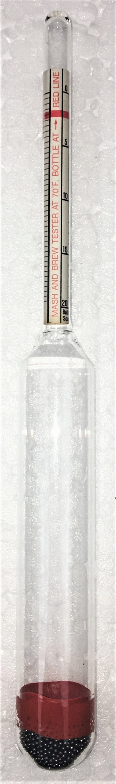 New Triple Scale Brewing Hydrometer (1.000 to 1.080)