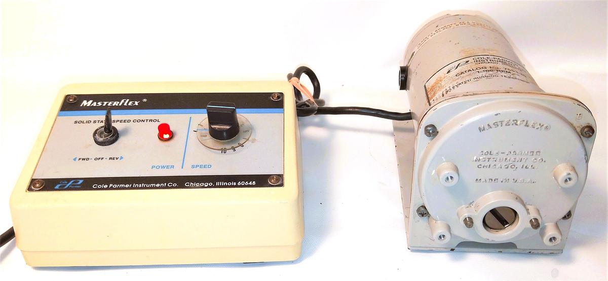 Used Cole-Parmer Masterflex 7553-30 Pump Drive with Solid State Speed Control (1-100rpm)