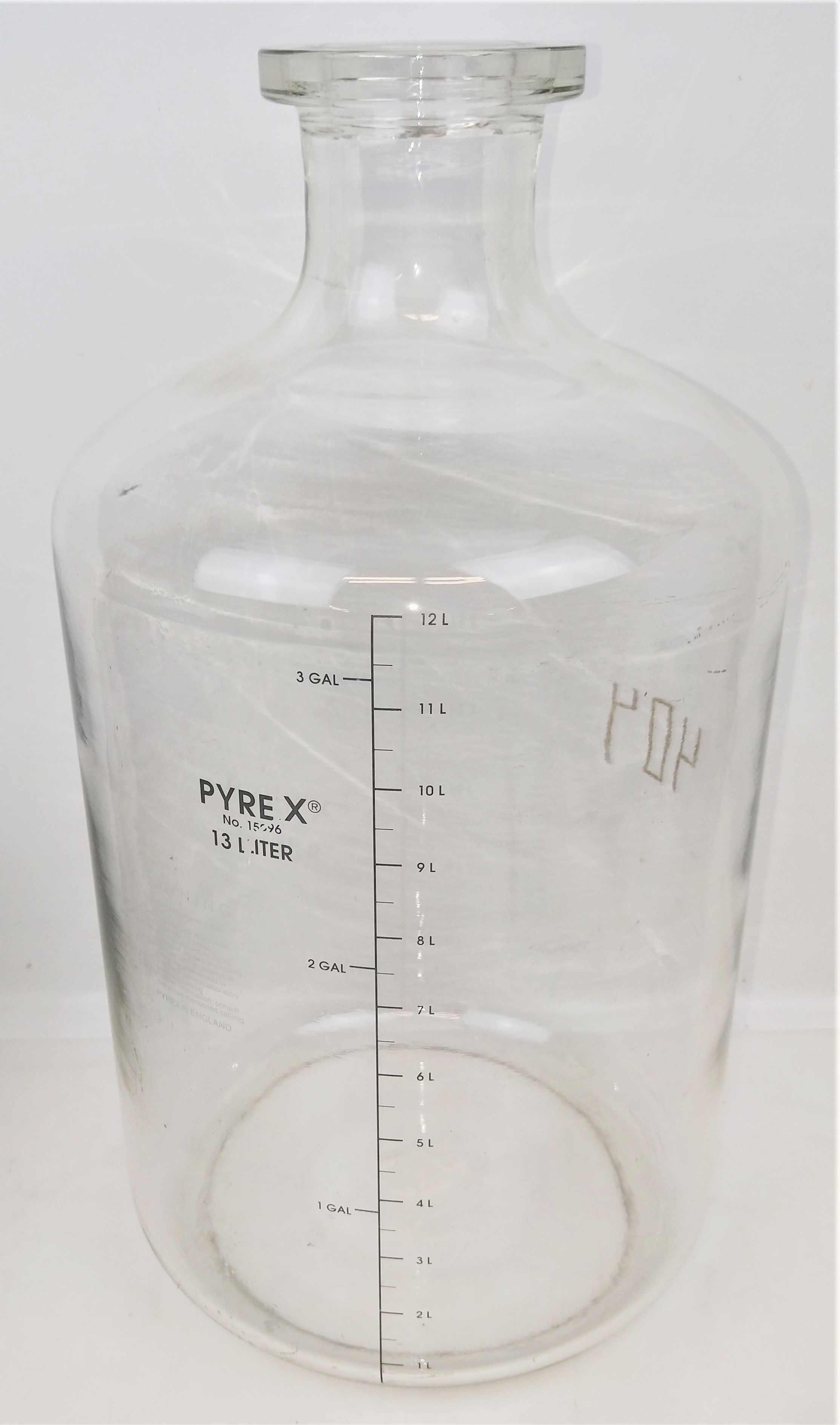 New Open Box Corning PYREX 1596-13L Carboy Solution Bottle - 13.25L