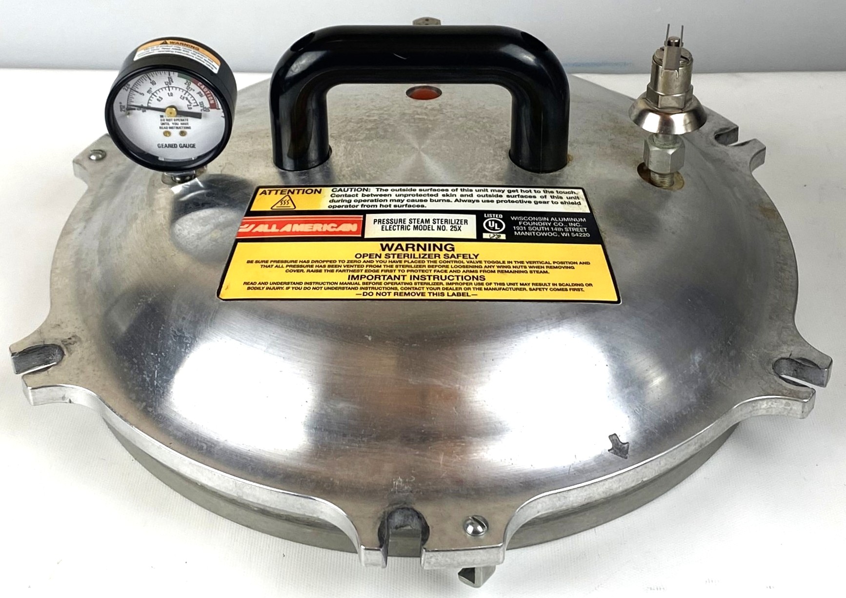 Used All American 25X-1 Top-Loading Pressure Autoclave - Sterilizer