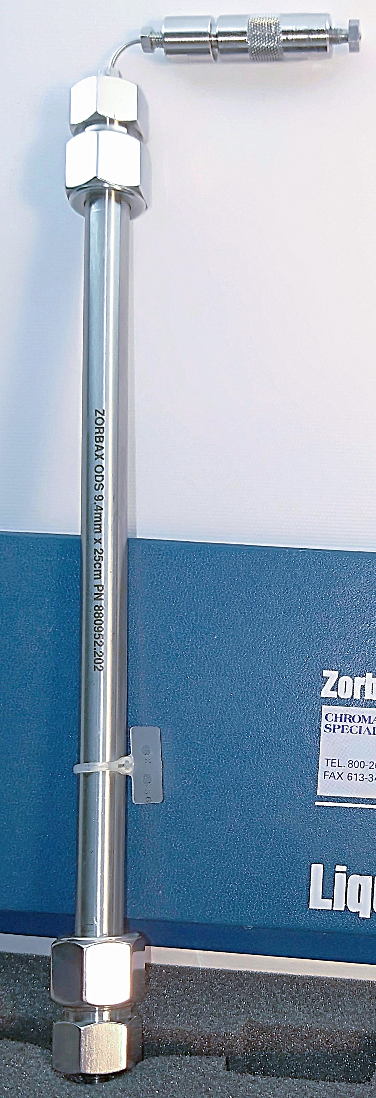 New Open Box Agilent Zorbax ODS C18 Semi-Prep LC Column (25 cm × 4.6 mm x 5µm)