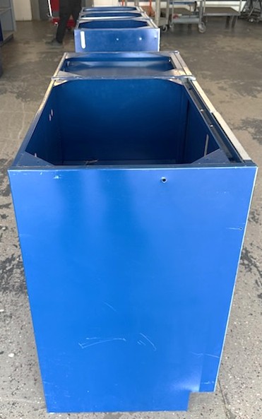 Used Metal Laboratory Cabinetry (9 Linear Ft)