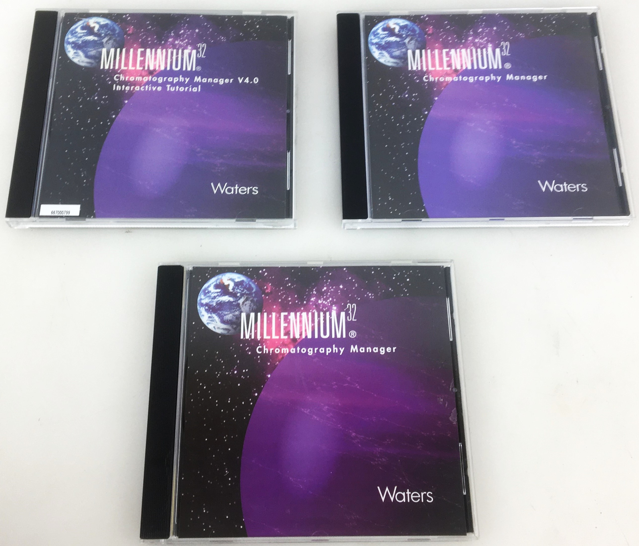 New Open Box Waters Millennium32 (Ver 4.0) Chromatography Software Kit with Key Disk