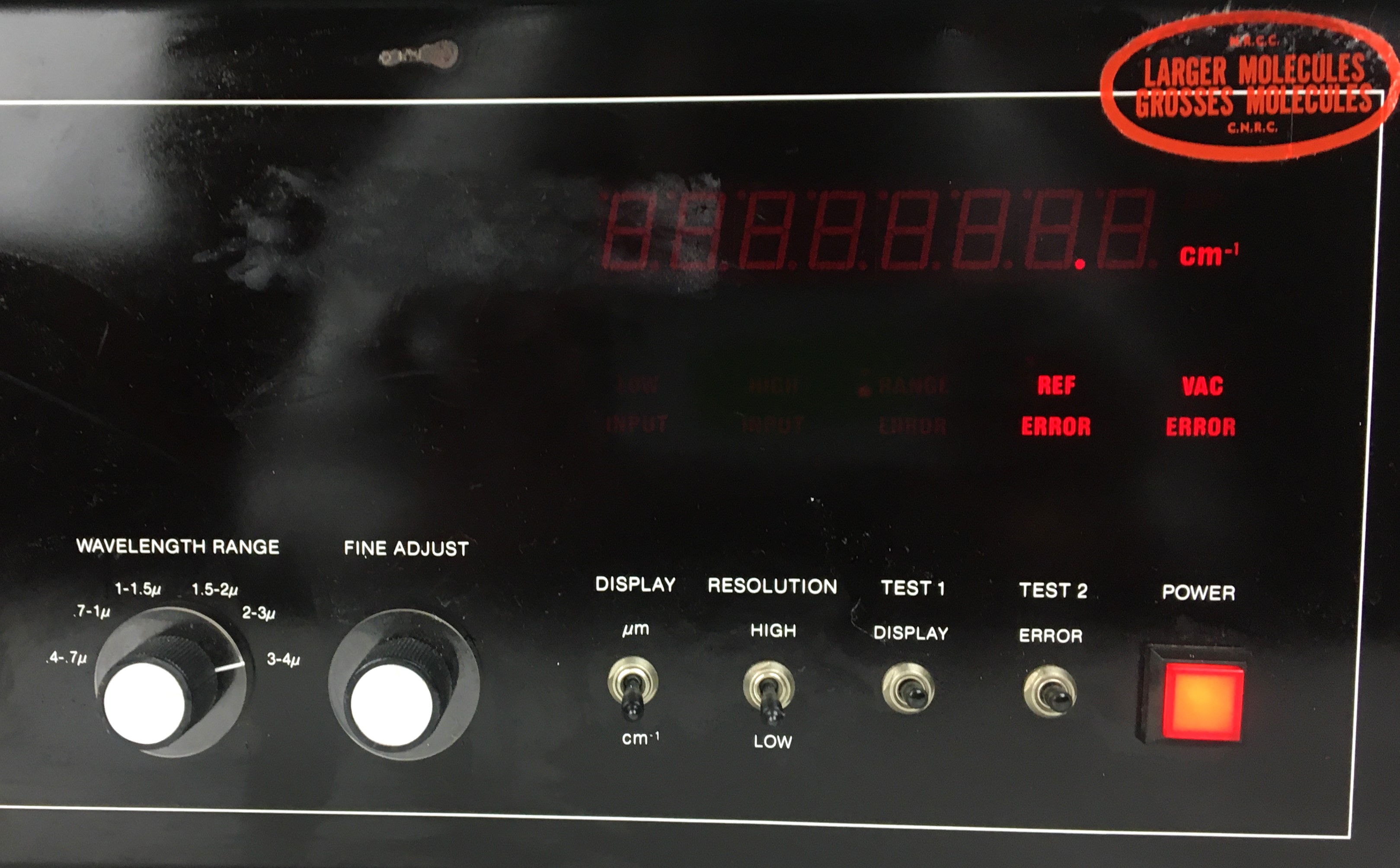 Used Burleigh WA-20 Wavelength Meter