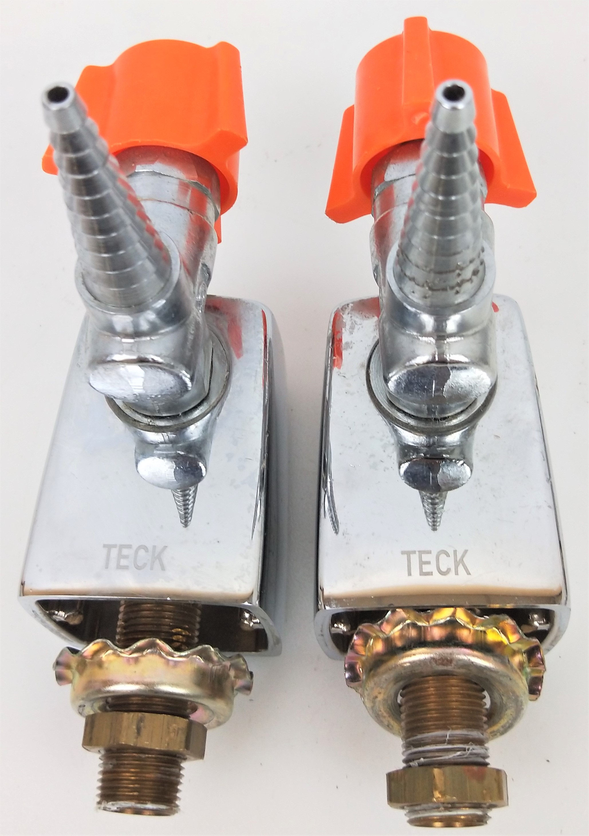 Used Assorted Deck-Mount Turrets and In-Line Ball Valves for Air, Gas and Vacuum