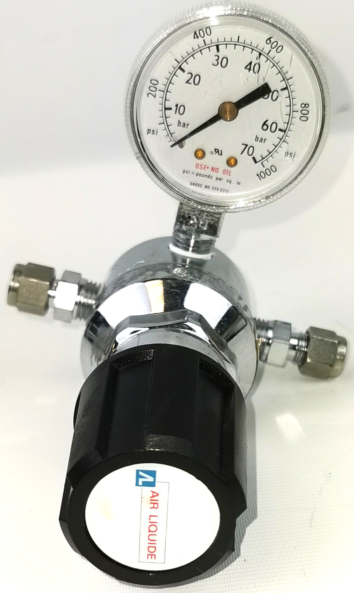 Used Liquid Air CONCOA 3045022-TF4 Pressure-Reducing Regulator