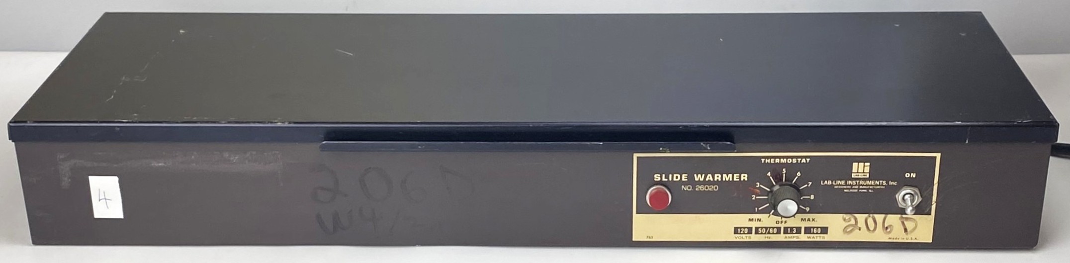 Used Lab-Line 26020 Slide Warmer
