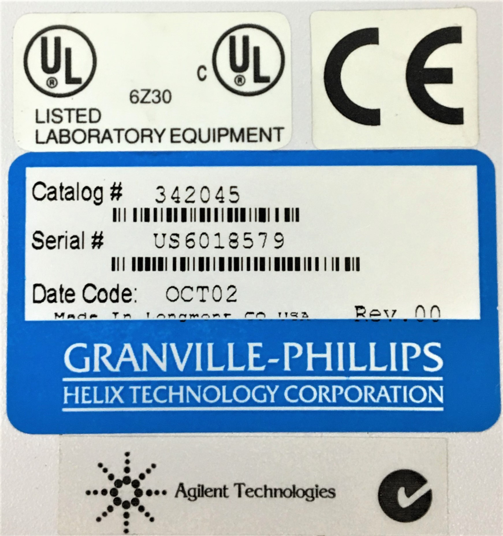 Used Agilent G59864B Ionization Gauge Controller