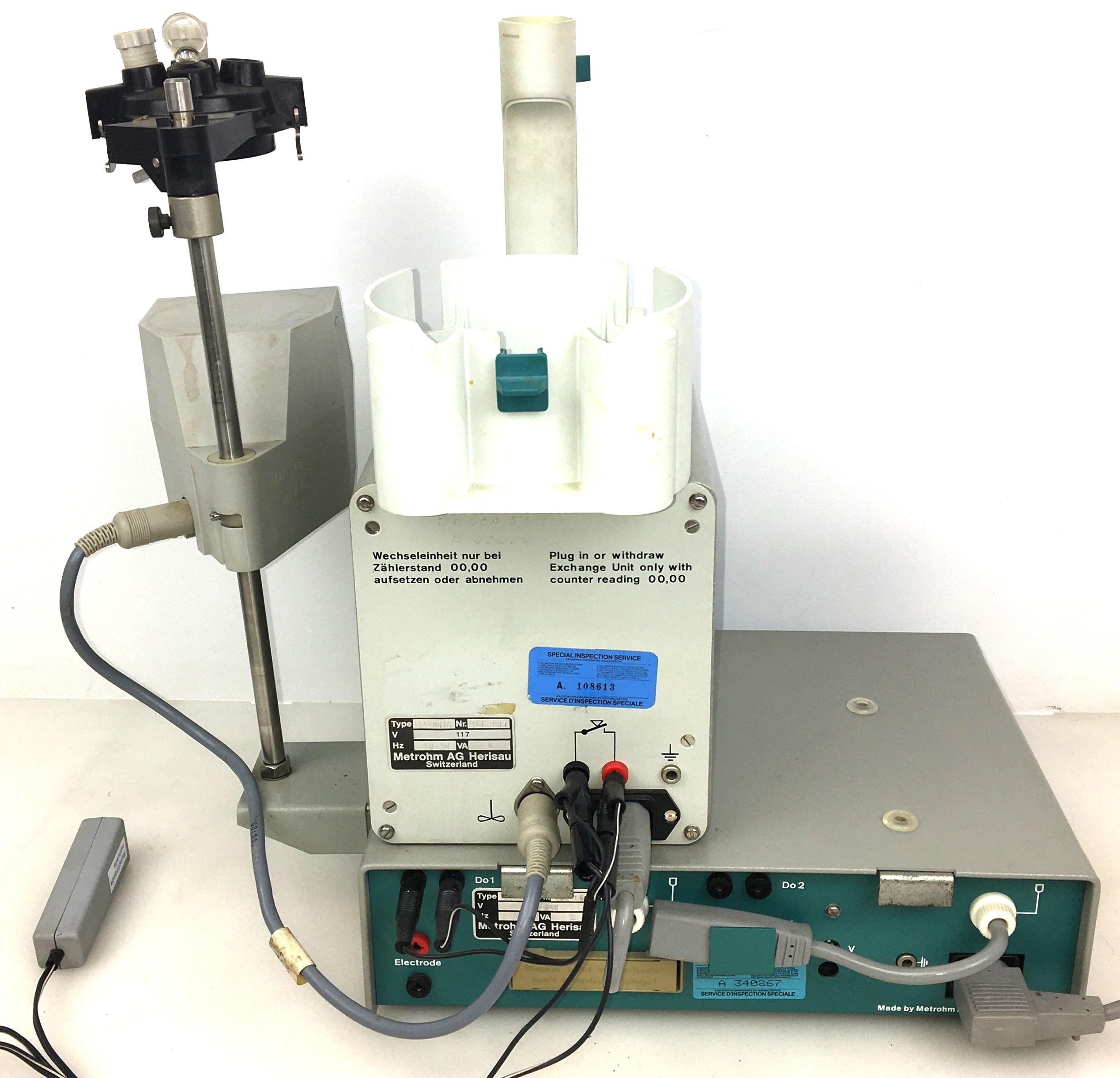 Used Metrohm 645 Multi-Dosimat/633 Automat Karl Fischer Titrator