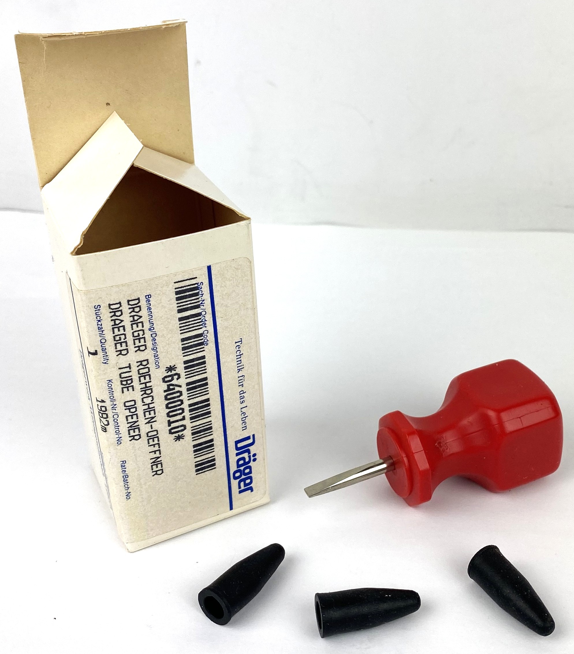 Used Draeger Model 31 Multi-Gas Detector Pump with Case and Assorted Tubes