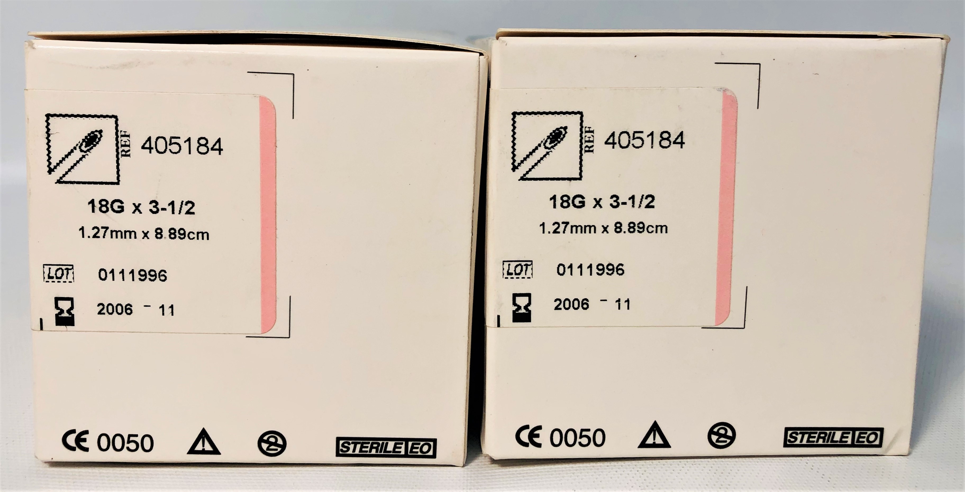 New Open Box B-D 405184 Spinal Needles - 18 Gauge (Pack of 49)