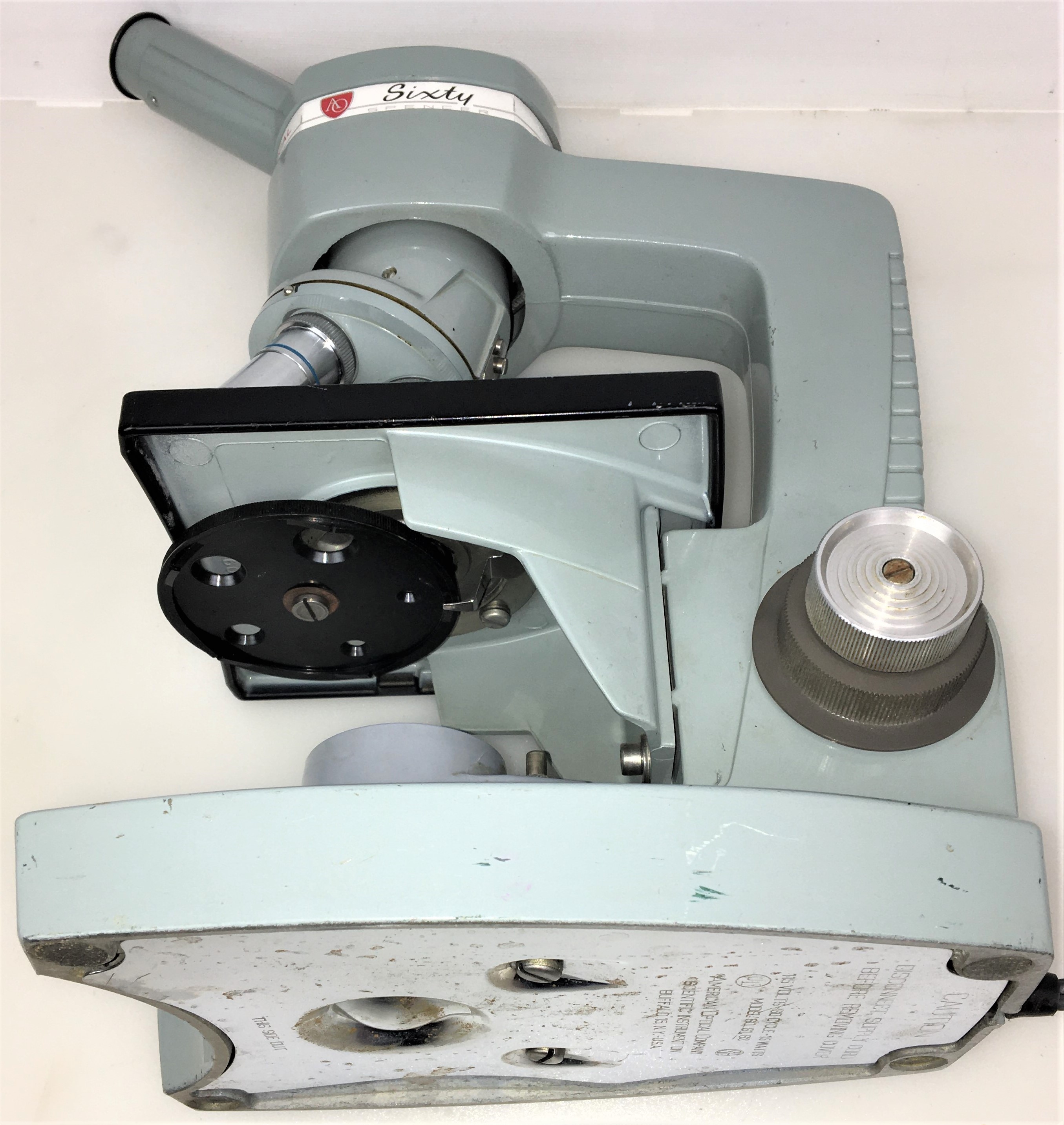 Used American Optical Spencer Sixty Monocular Microscope