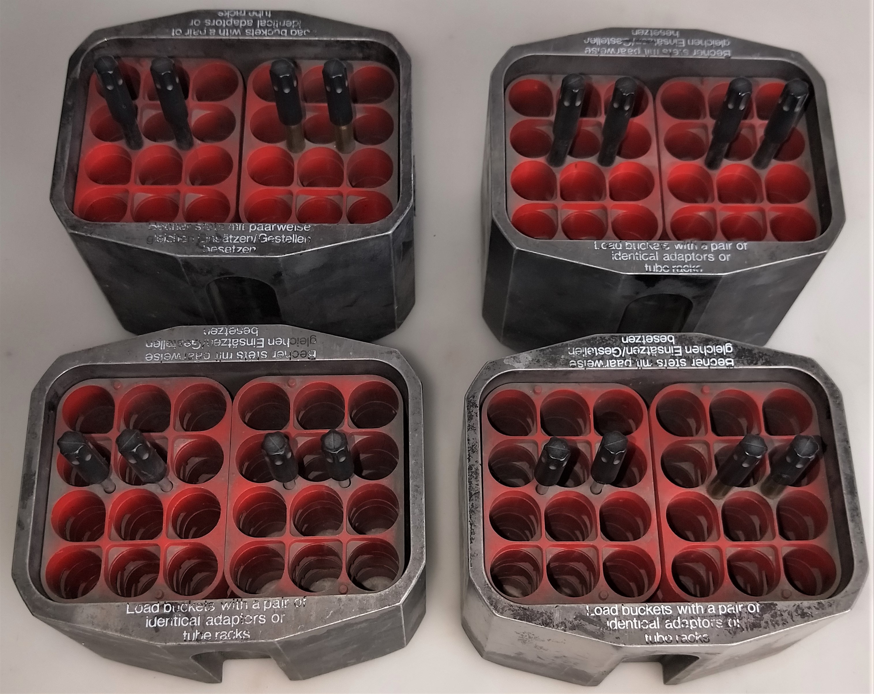 Used Heraeus-Christ 2250 Swing-Out Rotor with Accessories for 48 x 15mL Tubes