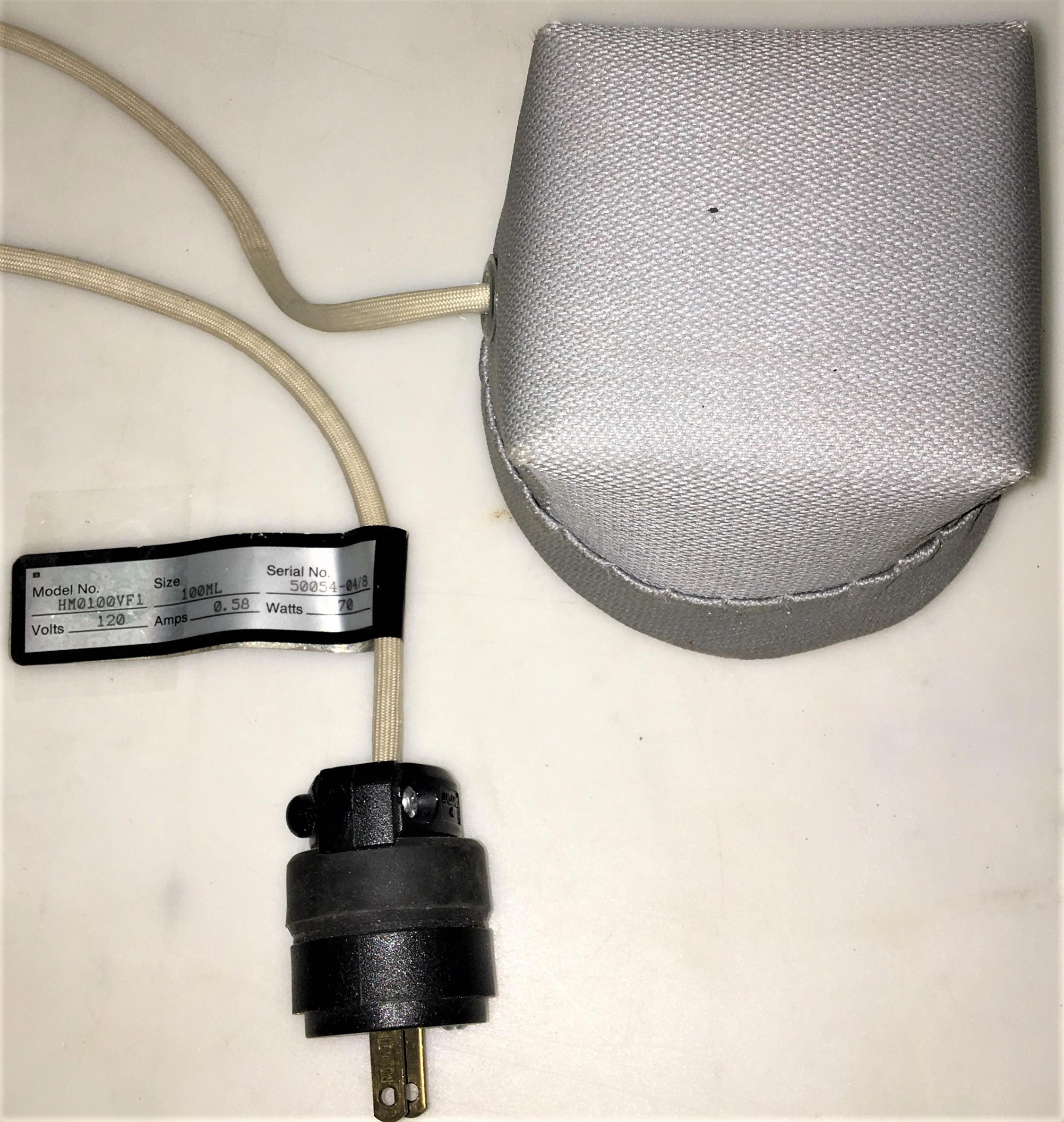 Used BriskHeat HM0100VF1 Heating Mantle - 100mL