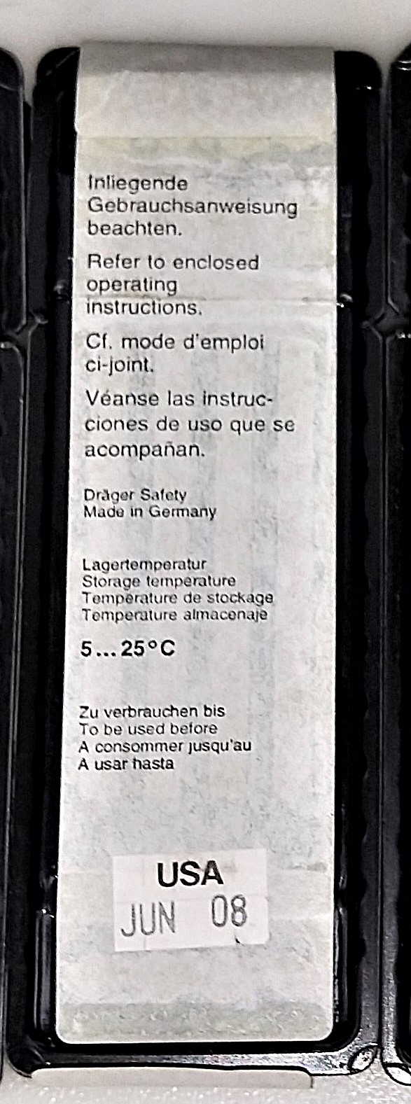 Used Drager Model 31 Multi-Gas Detector Pump with Assorted Tubes