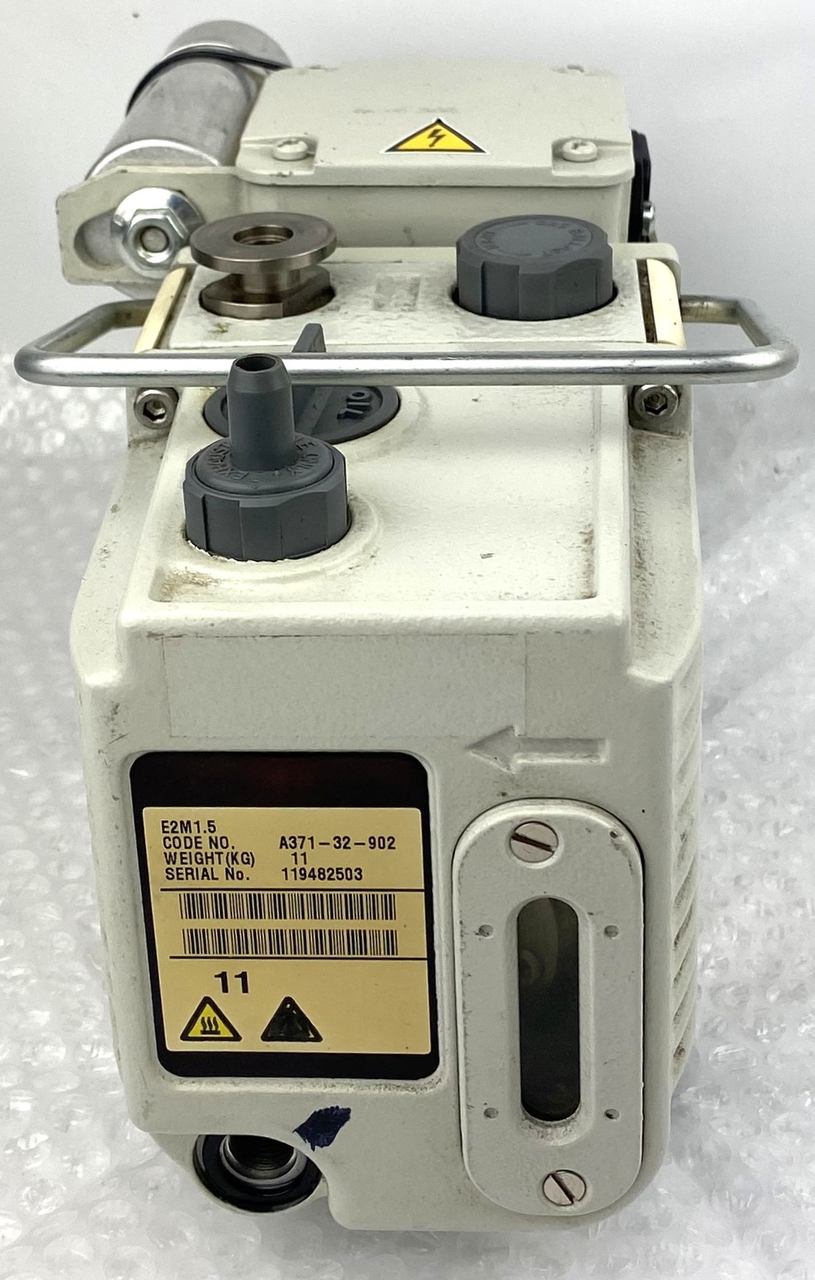 Used Edwards E2M1.5 (Agilent G1099-80023) Rotary Vacuum Pump (1.2cfm)