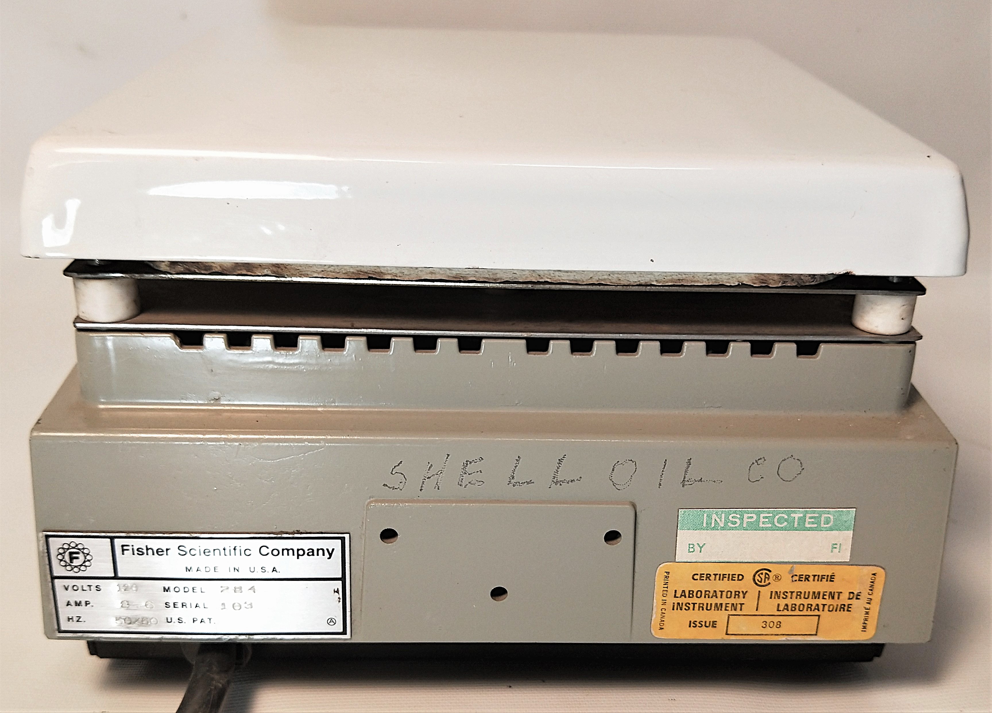 Used Fisher Isotemp 284 Hot Plate (7.5" x 7.5" Plate)