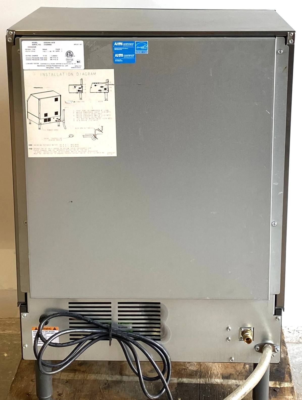 Used Manitowoc NEO 240 Undercounter Ice Machine