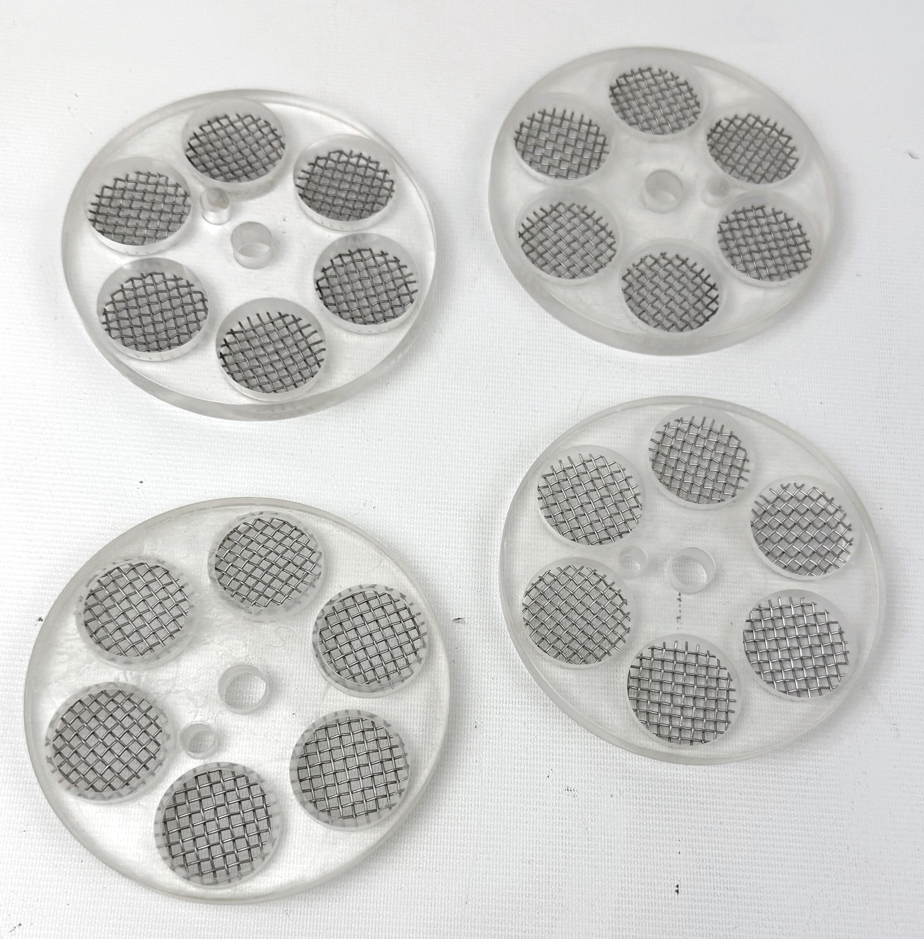 Used Vankel Vanderkamp 71C-104C-12 Tablet Disintegration Tester with Accessories