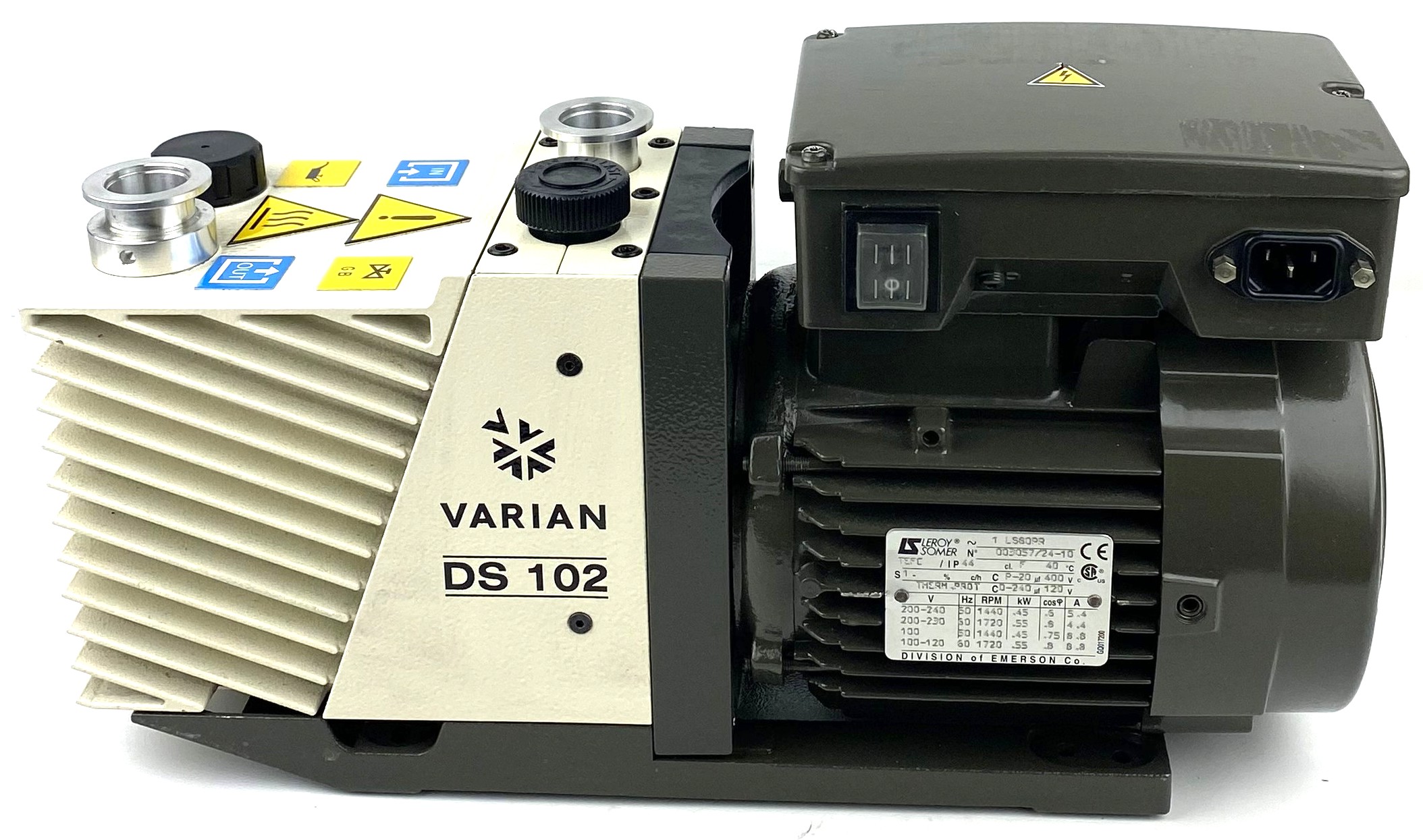 Used Varian (Agilent) DS 102 Rotary Vacuum Pump (3.5cfm)
