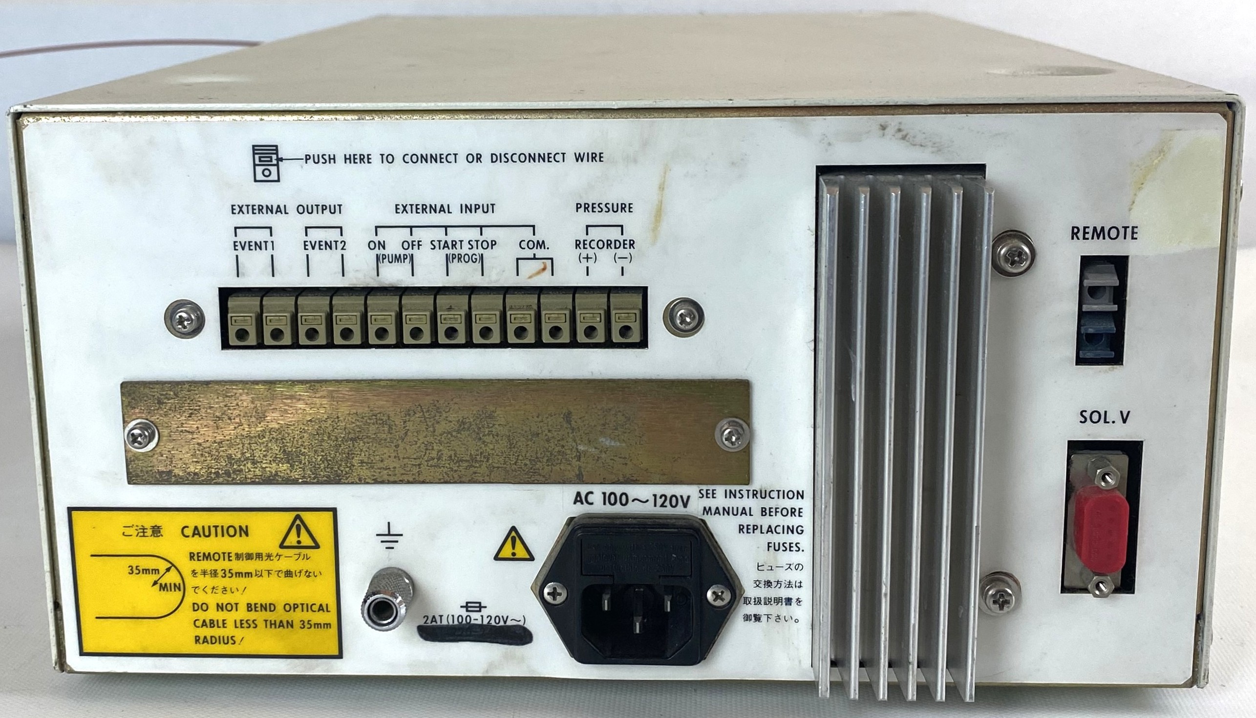 Used Shimadzu LC-10AD LC Pump