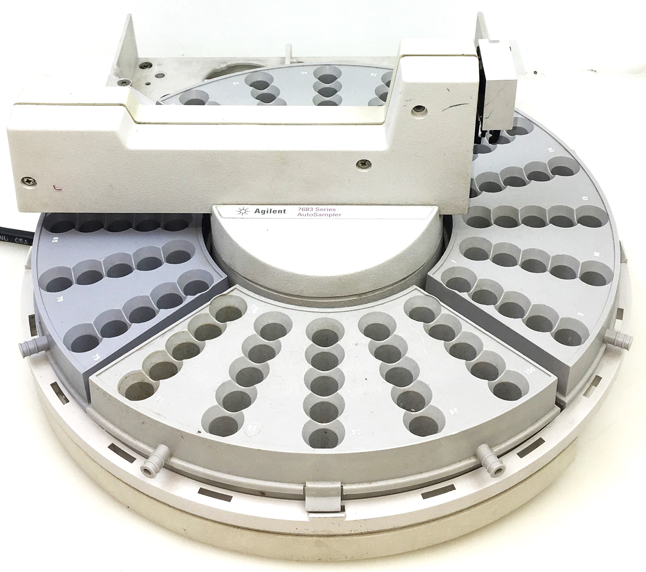 Used Agilent 7683 Series (G2614) Automatic Liquid Sampler Tray (100-Place)