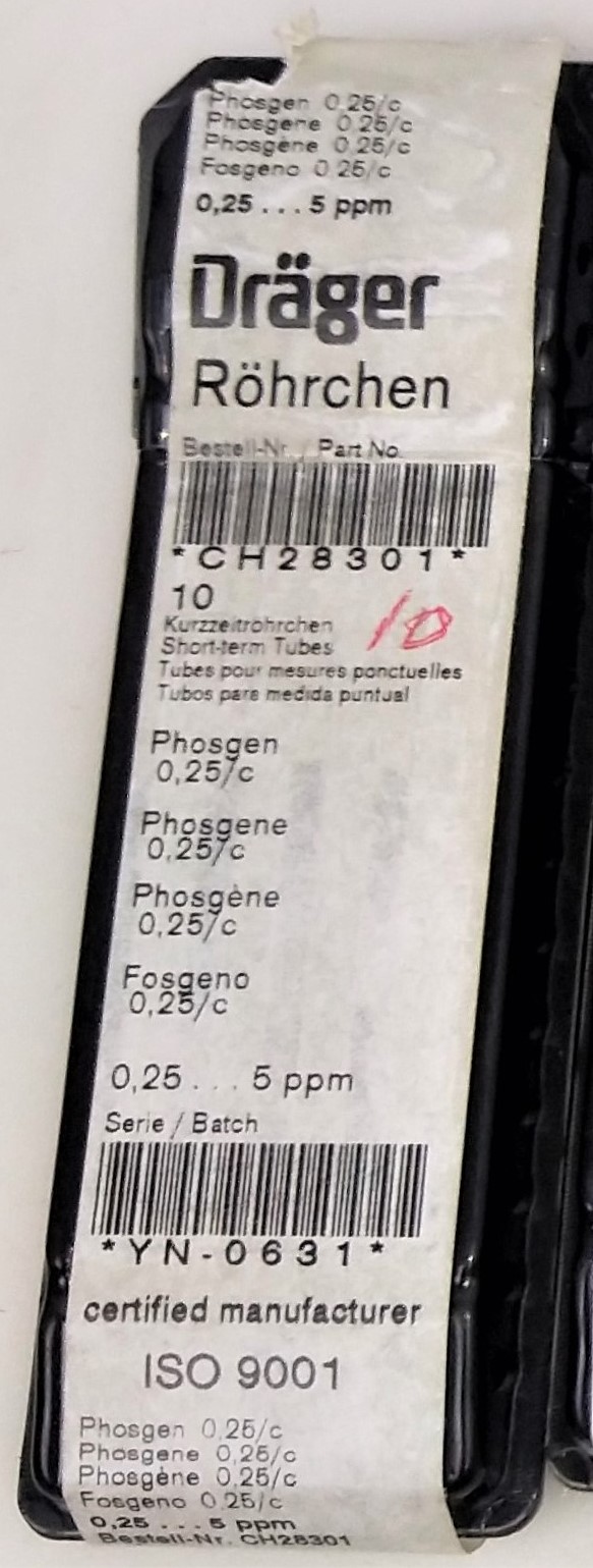 Used Drager Model 31 Multi-Gas Detector Pump with Assorted Tubes