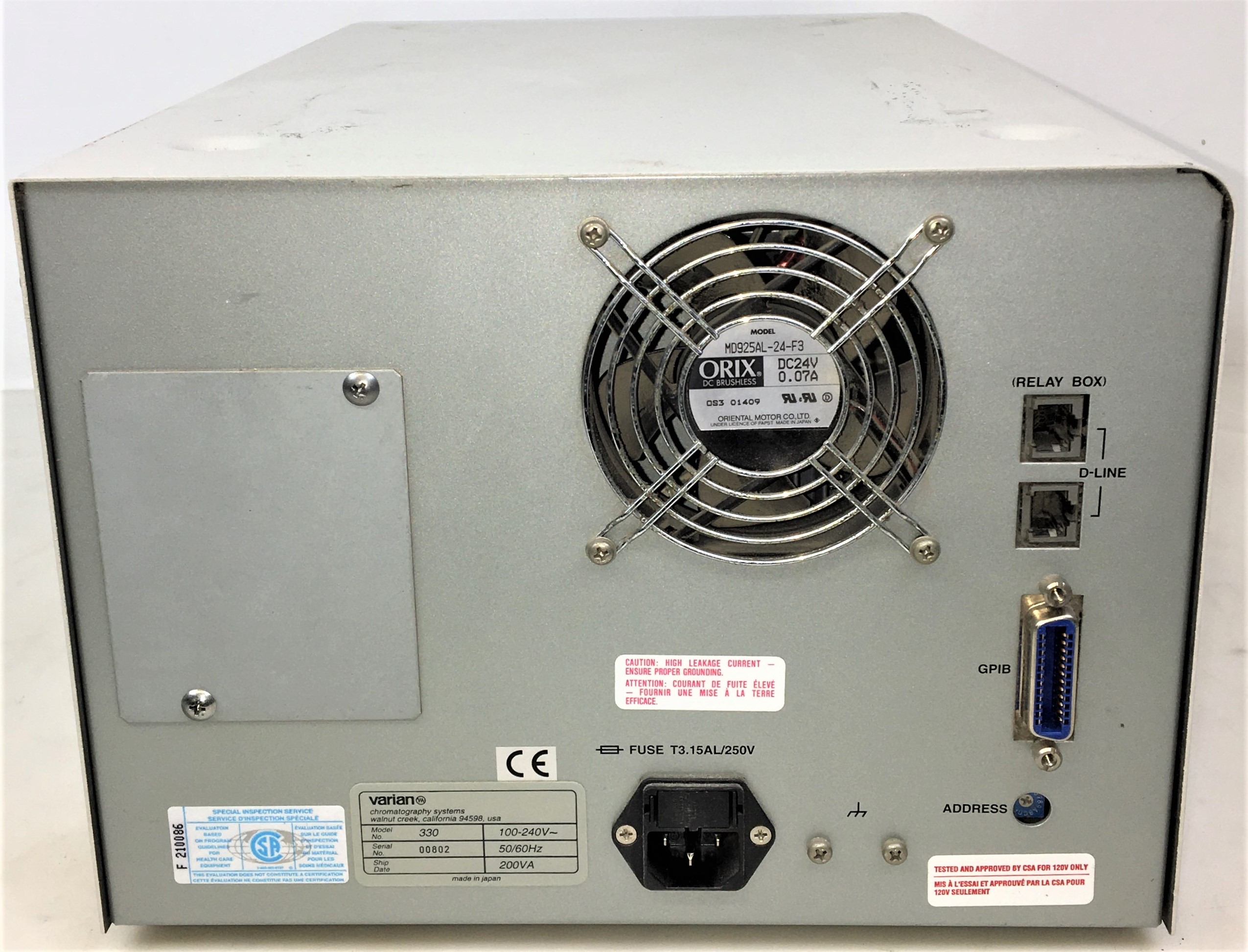 Used Varian ProStar PDA-Fluorescence HPLC System