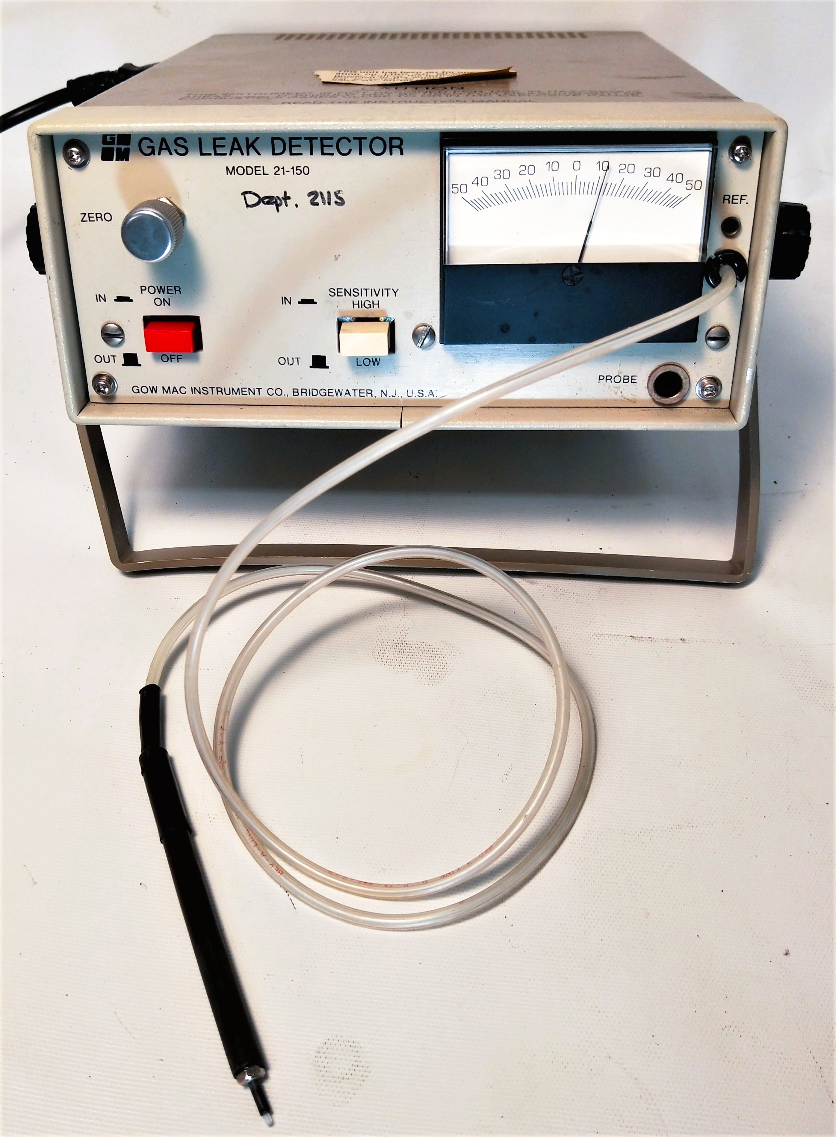 Used Gow-Mac 21-150 Helium Leak Detector for GC