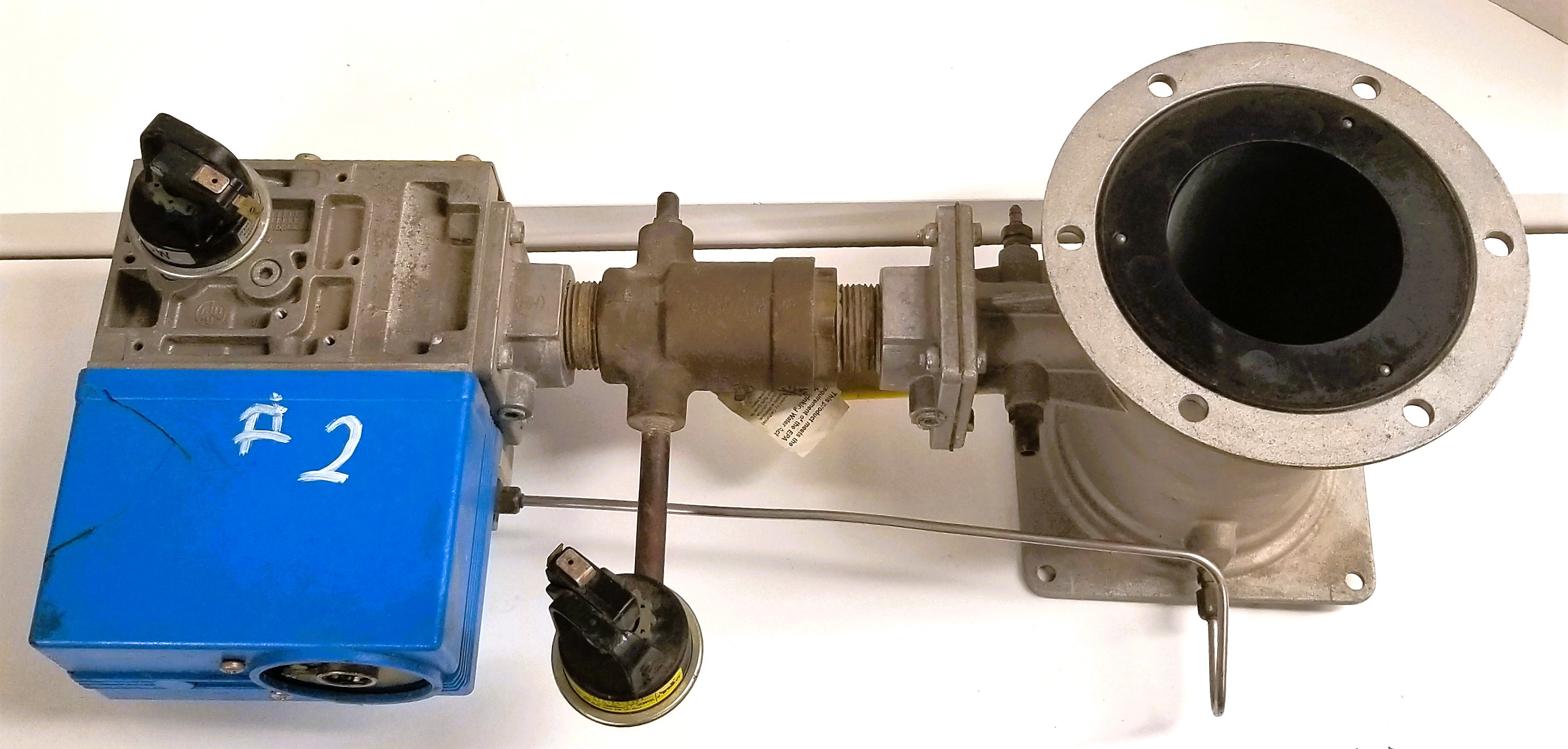 Used Honeywell Safety Gas Valve with Venturi Mixing Unit