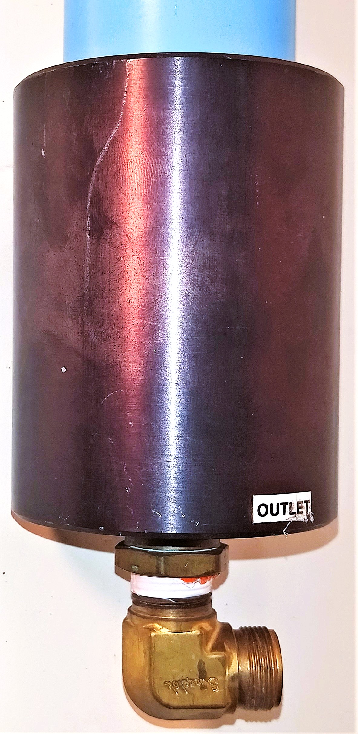 Used Parker Balston 64-10 Membrane Air Dryer with 72-130 In-Line Pressure Regulator