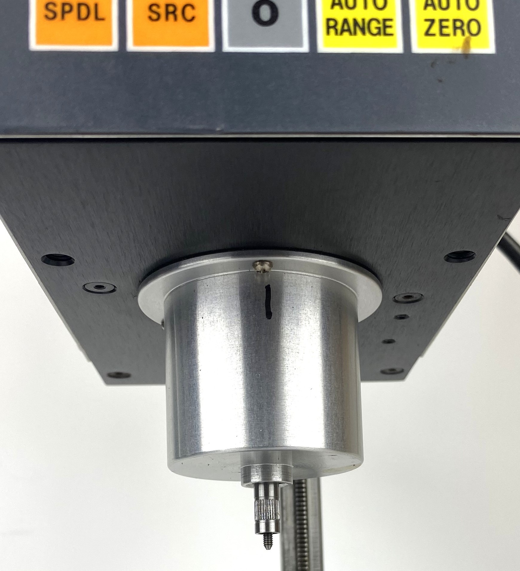 Used Brookfield LV-DV-II Digital Viscometer with Spindles, Stand and Carrying Case