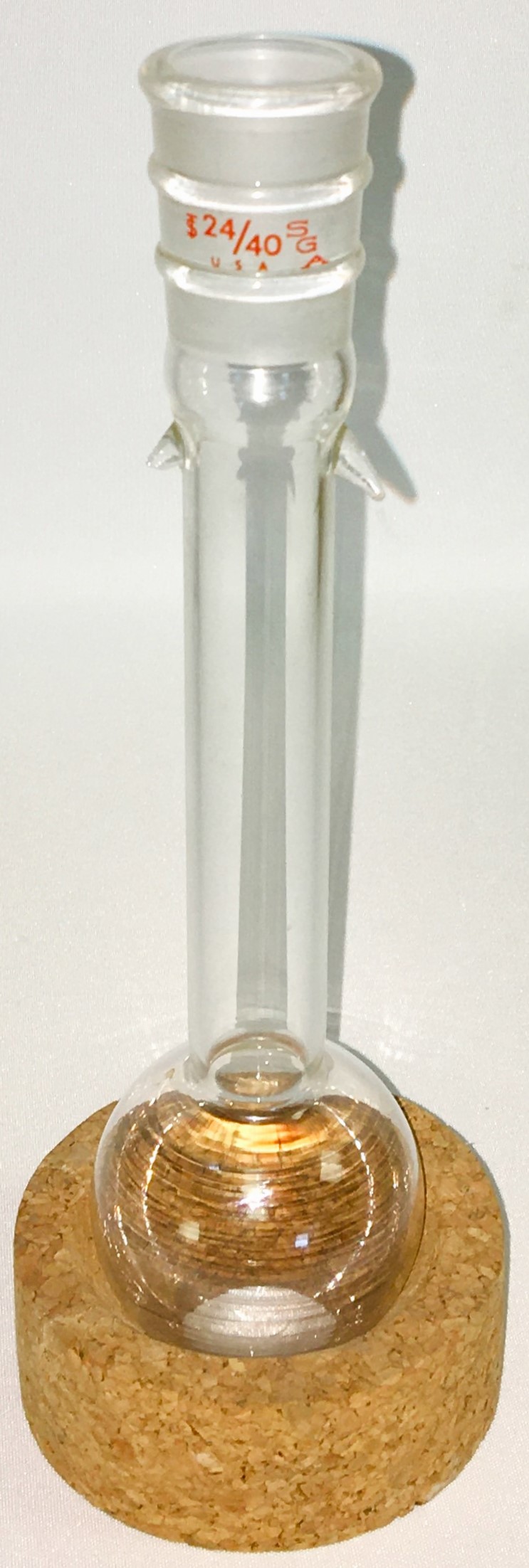 Used Corning PYREX 3405 Volatile Oil 50mL Distillation Apparatus for Oils Lighter Than Water