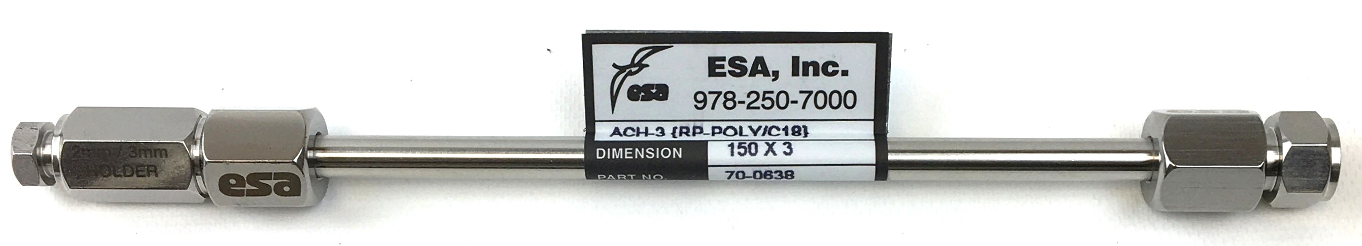 Used ESA ACH-3 (RP-Poly/C18) HPLC Column (15 cm × 3 mm x 5µm)
