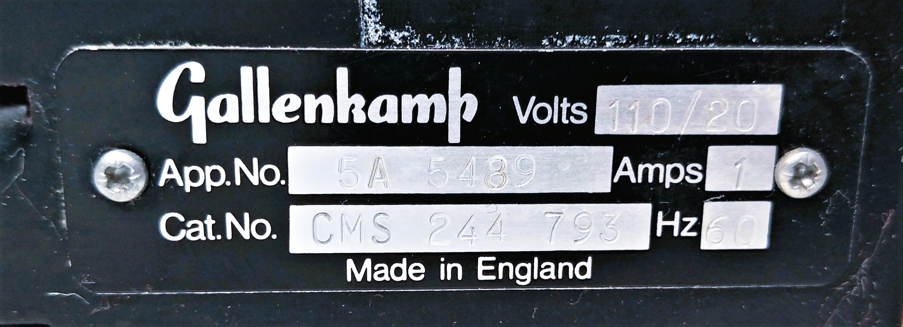 Used Curtin Matheson (Gallenkamp) CMS 244-793 Magnetic Stirrer