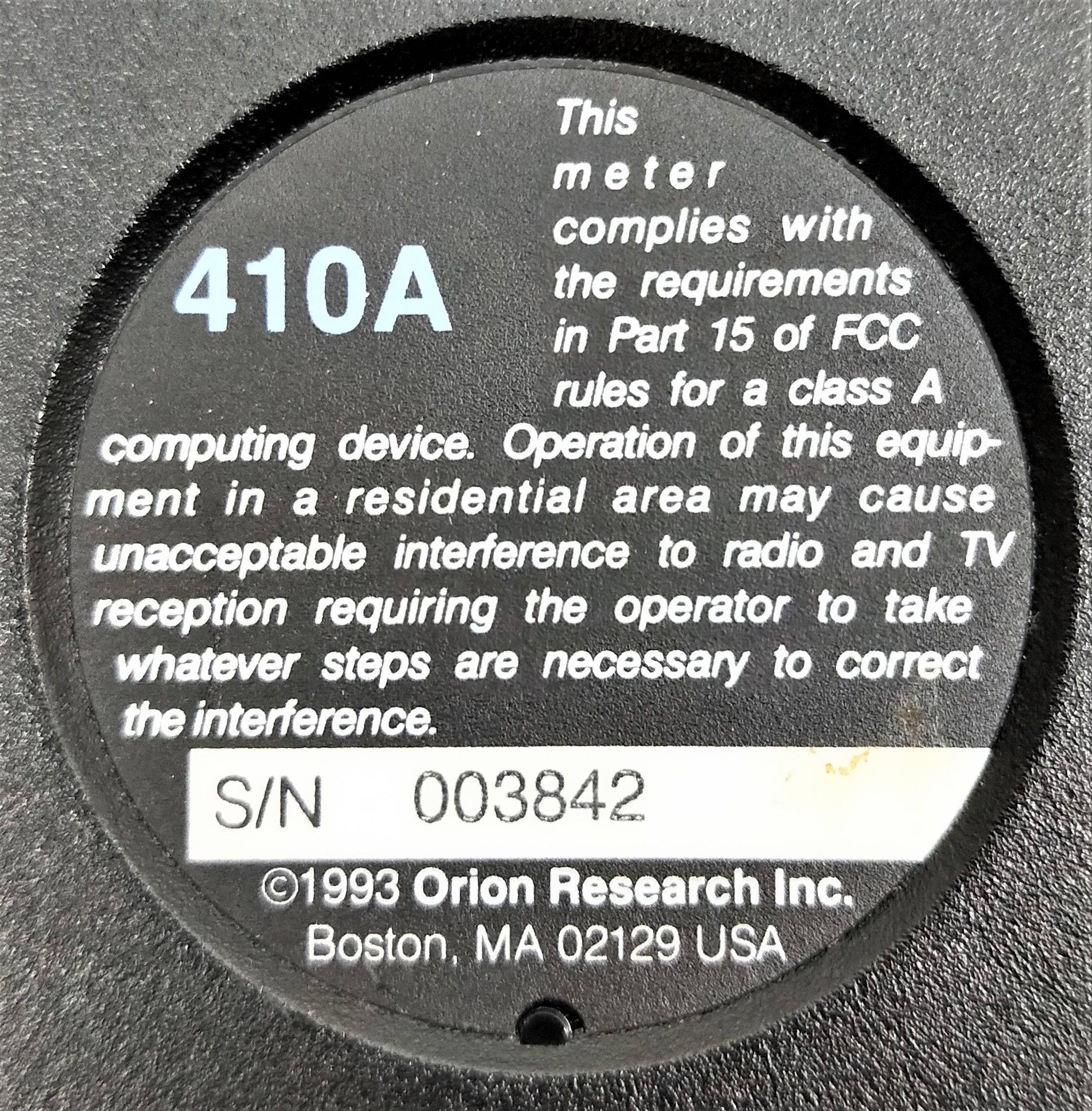 Used Orion 410A pH Meter with New pH Electrode