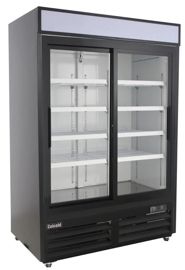 New Celcold CR48SGDM 2-Door Refrigerator (48 Cu-Ft)
