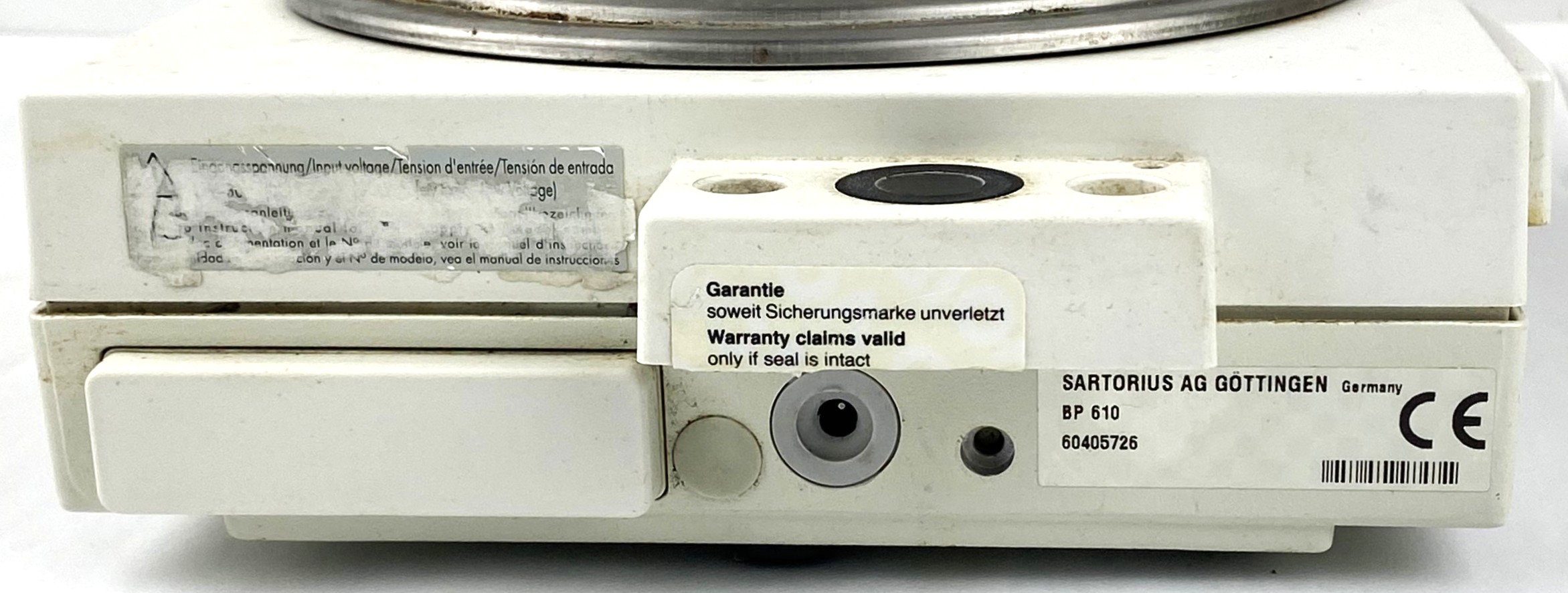 Used Sartorius BasicPlus BP610 Top-Loading Balance (610g x 0.01g)